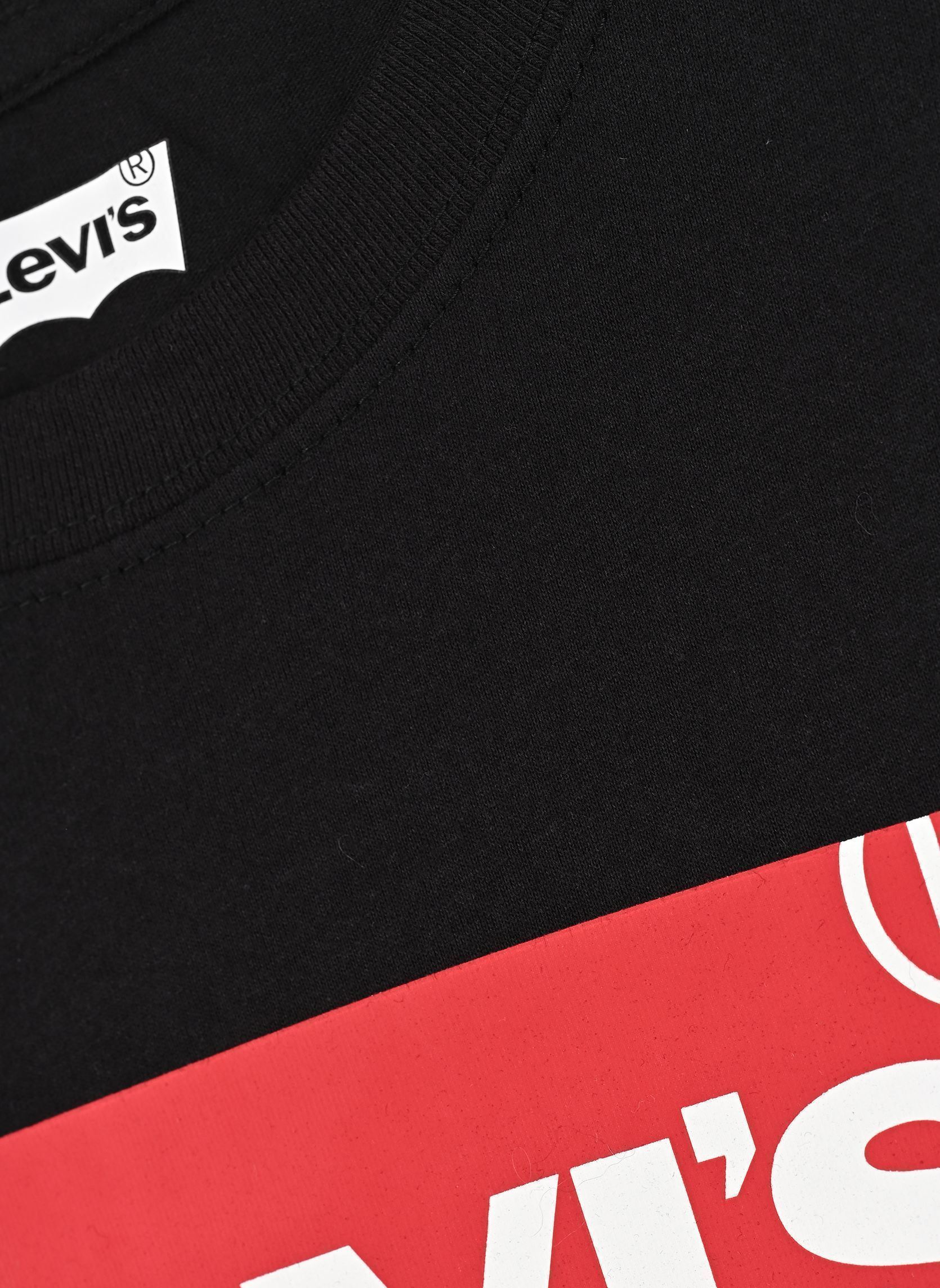 Tee-shirts manches courtes Levi's Batwing Tee garçon noir Levi's Kids Tee-shirts manches courtes Levi's Batwing Tee garçon noir Black