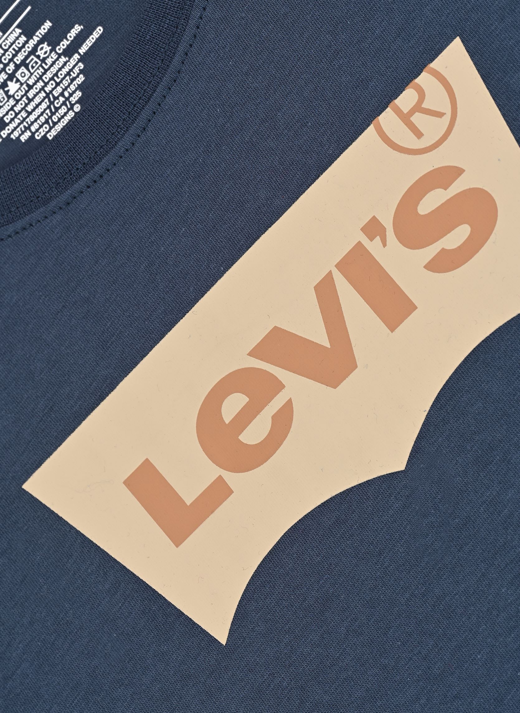 Tee-shirts manches courtes Levi's Batwing Tee garçon bleu Levi's Kids Tee-shirts manches courtes Levi's Batwing Tee garçon bleu Big Dipper