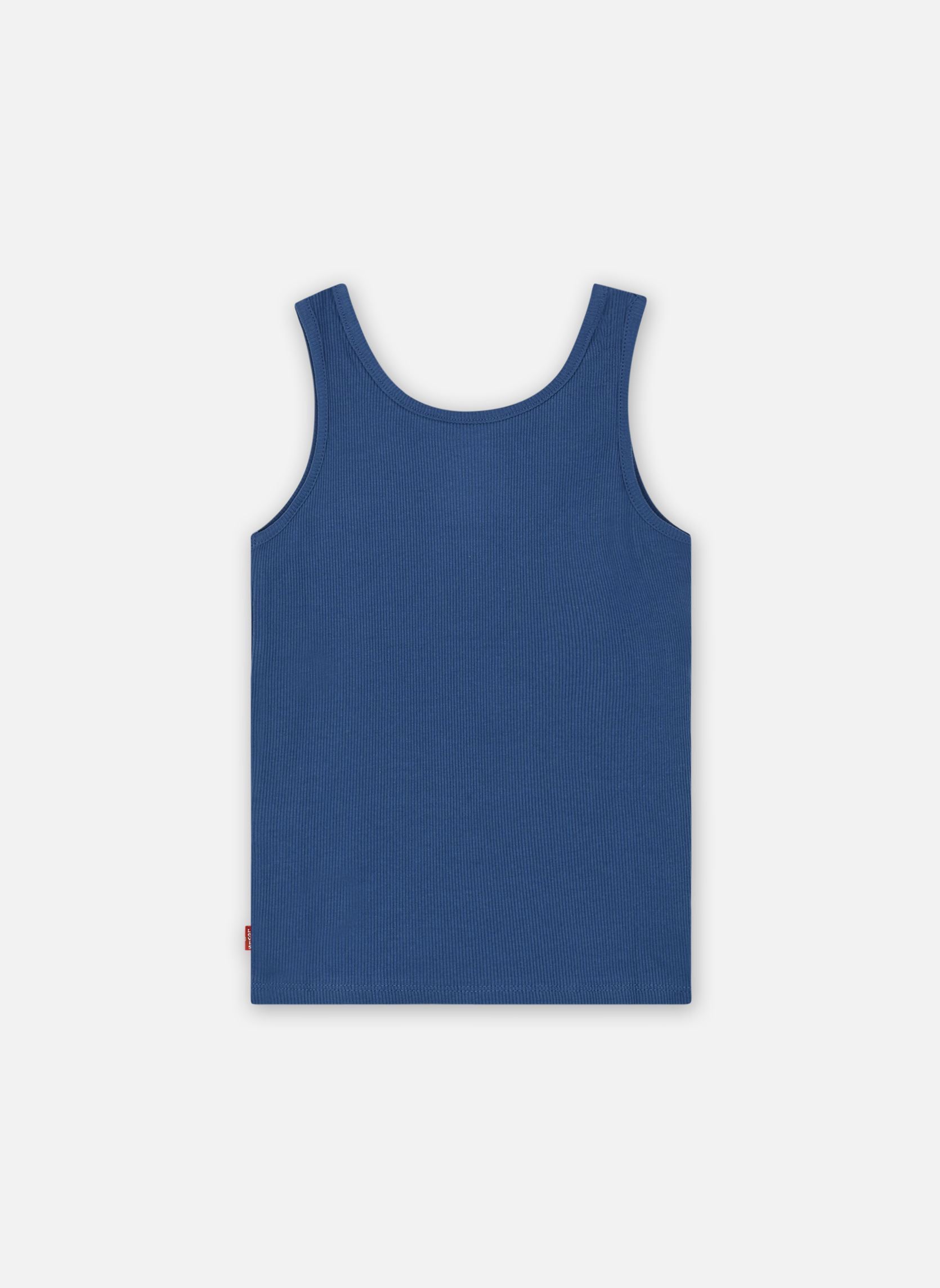 Débardeurs Levi's Meet and Greet Ribbed Tank Top fille bleu Levi's Kids Débardeurs Levi's Meet and Greet Ribbed Tank Top fille bleu TRUE NAVY
