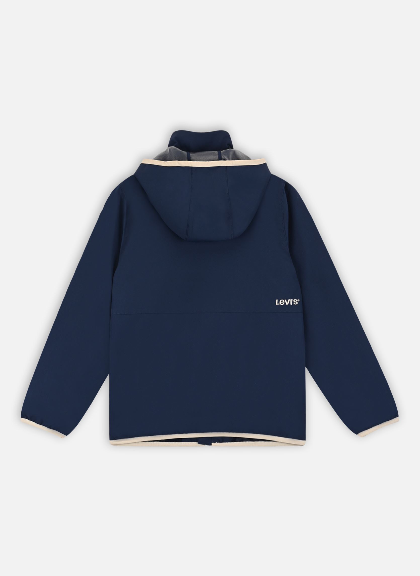 Vestes imperméables et coupe-vents Levi's Stowaway Hooded Essential Windbre garçon bleu Levi's Kids Vestes imperméables et coupe-vents Levi's Stowaway Hooded Essential Windbre garçon bleu Naval Academy