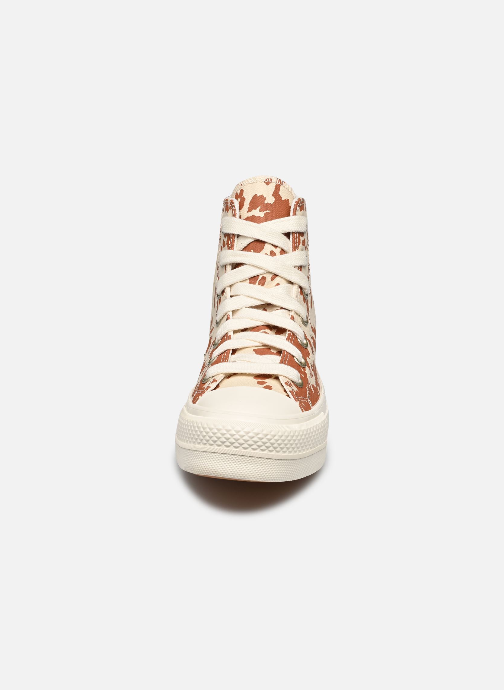 Baskets toile Chuck Taylor All Star Lift Canvas Archiv femme beige Converse Baskets toile Chuck Taylor All Star Lift Canvas Archiv femme beige EGRET/BROWN/GOLD