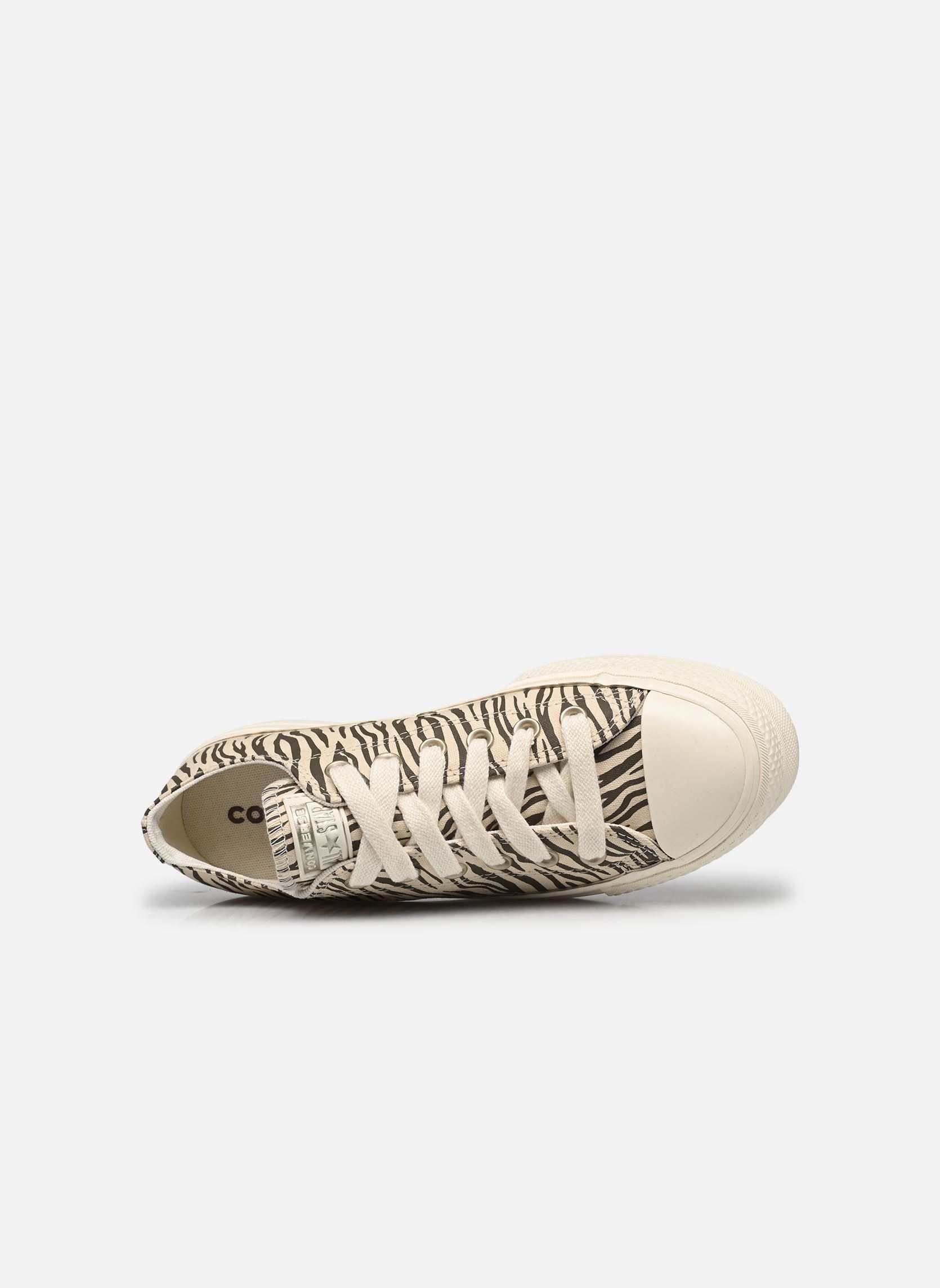 Baskets toile Chuck Taylor All Star Lift Canvas Archiv femme blanc Converse Baskets toile Chuck Taylor All Star Lift Canvas Archiv femme blanc EGRET/EGRET/ENGINE SMOKE