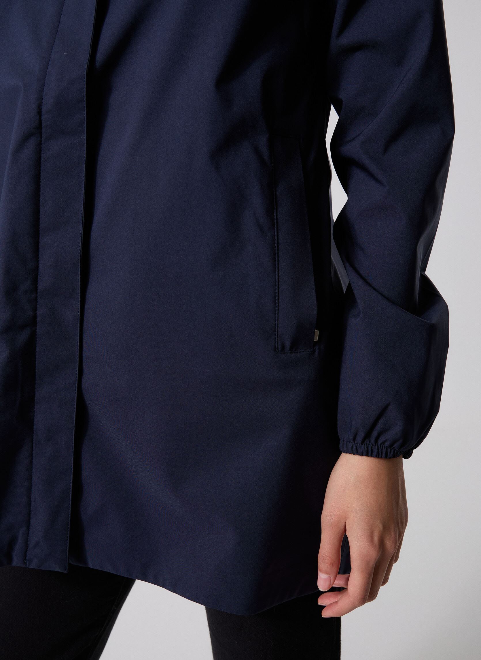Regenjacken Sophie eco Stretch Dot V damen blau K-Way Regenjacken Sophie eco Stretch Dot V damen blau BLUE DEPHT