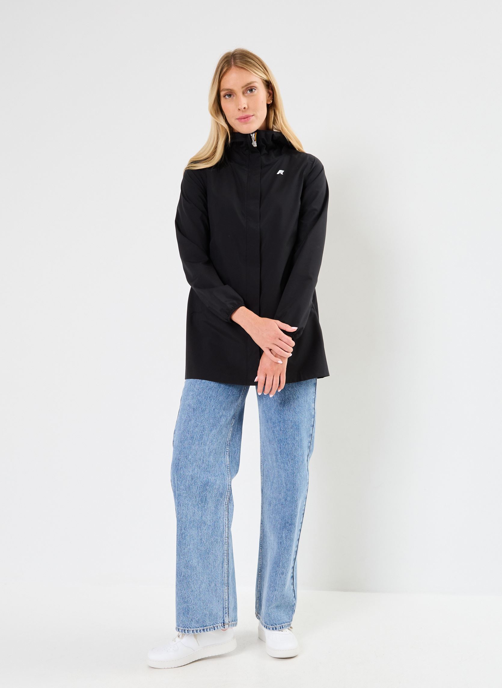 Vestes imperméable Sophie eco Stretch Dot V femme noir K-Way Vestes imperméable Sophie eco Stretch Dot V femme noir BLACK PURE