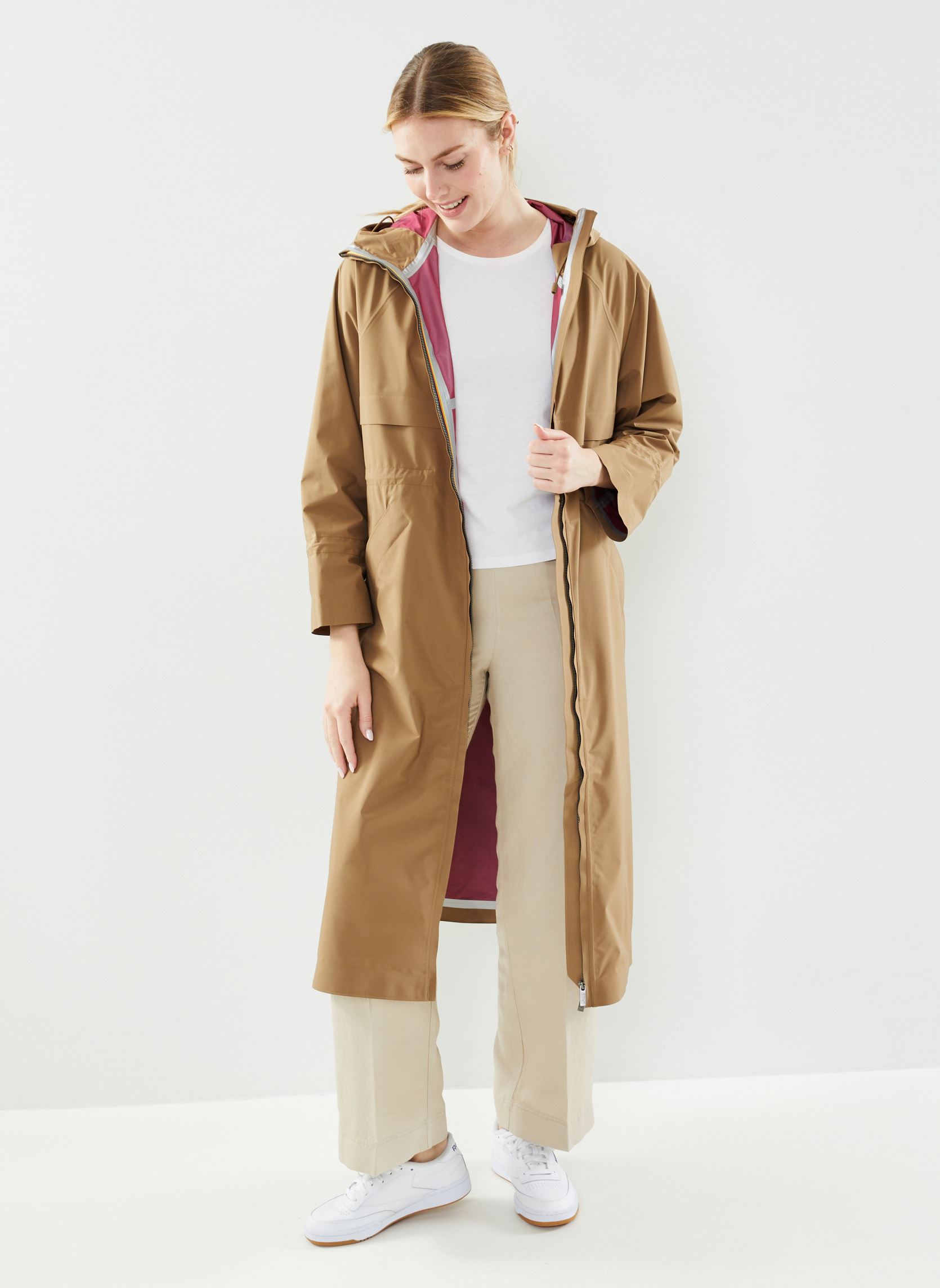 Vestes imperméable ISOE Clean Look 3l Women femme marron K-Way Vestes imperméable ISOE Clean Look 3l Women femme marron BROWN CORDA