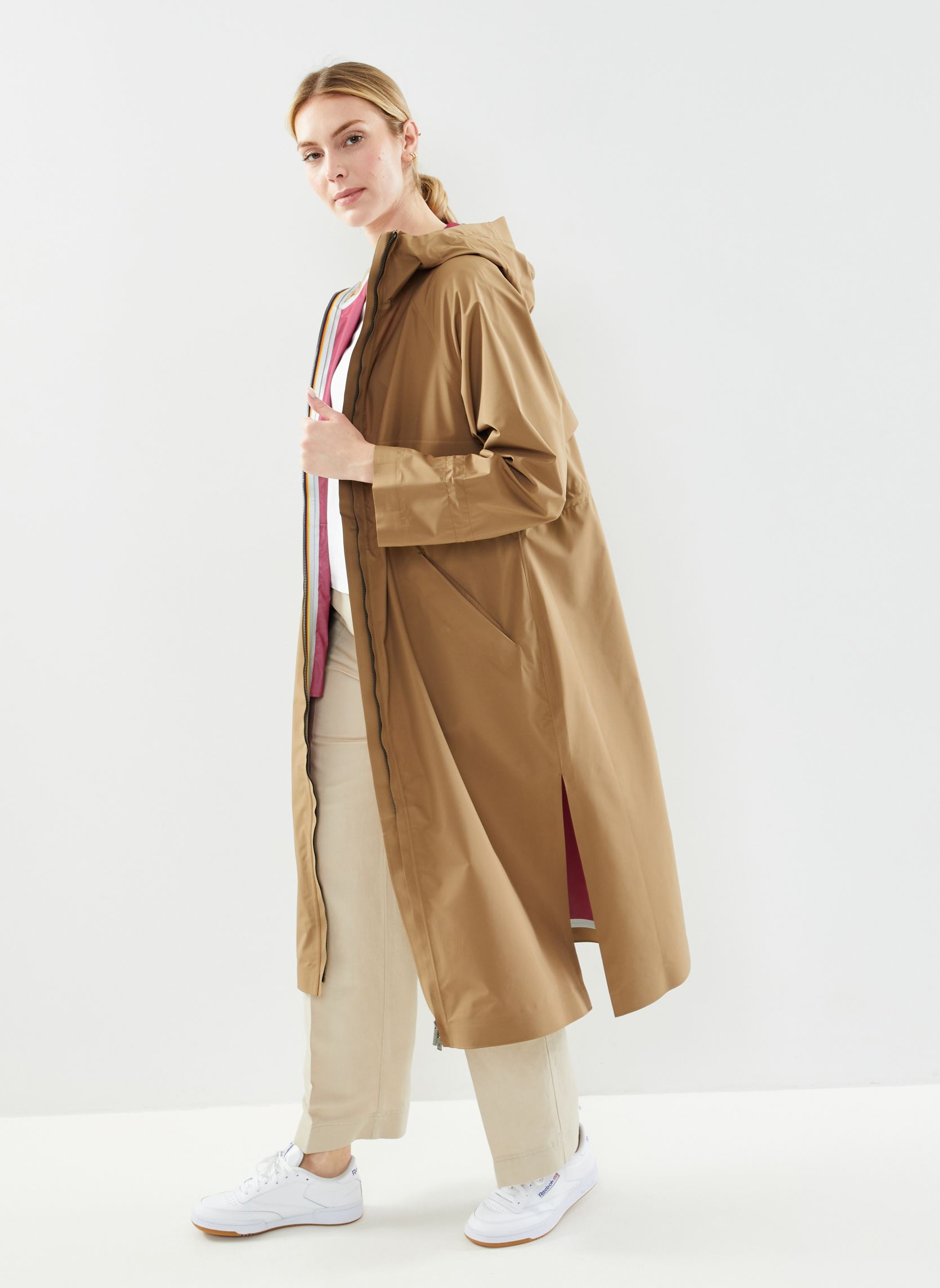 Vestes imperméable ISOE Clean Look 3l Women femme marron K-Way Vestes imperméable ISOE Clean Look 3l Women femme marron BROWN CORDA
