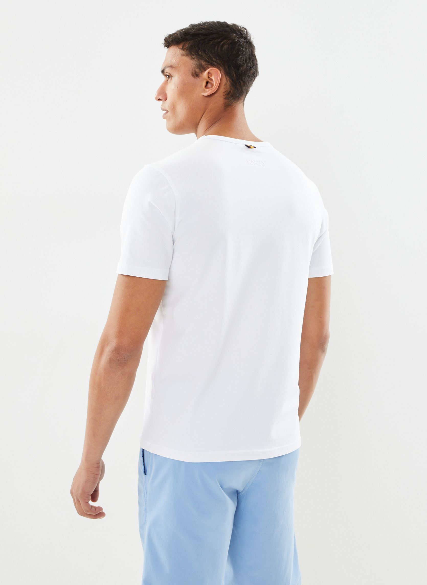 Tee-shirts manches courtes Adame homme blanc K-Way Tee-shirts manches courtes Adame homme blanc WHITE
