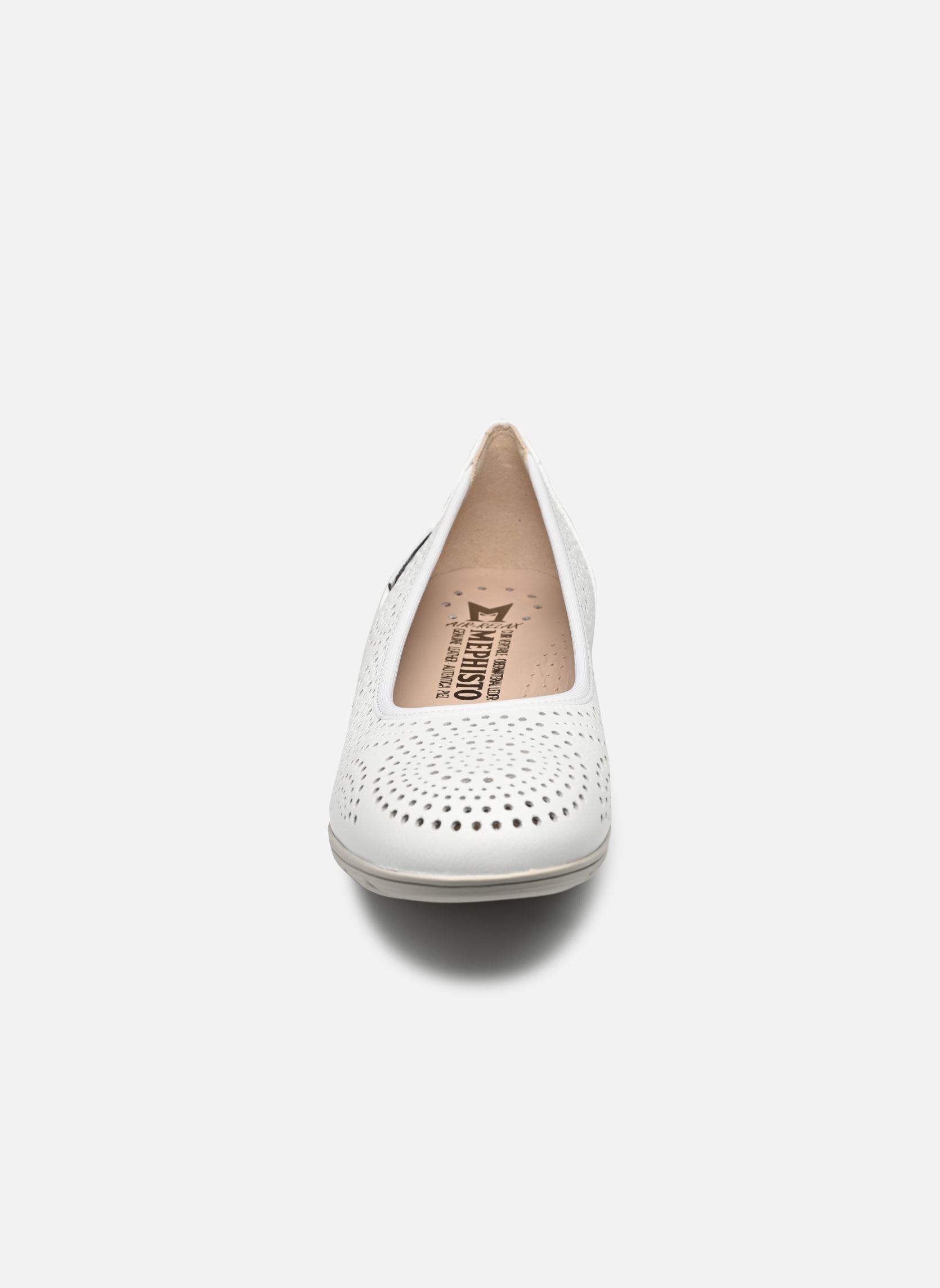 Ballerines classiques Elsie Perf femme blanc Mephisto Ballerines classiques Elsie Perf femme blanc White