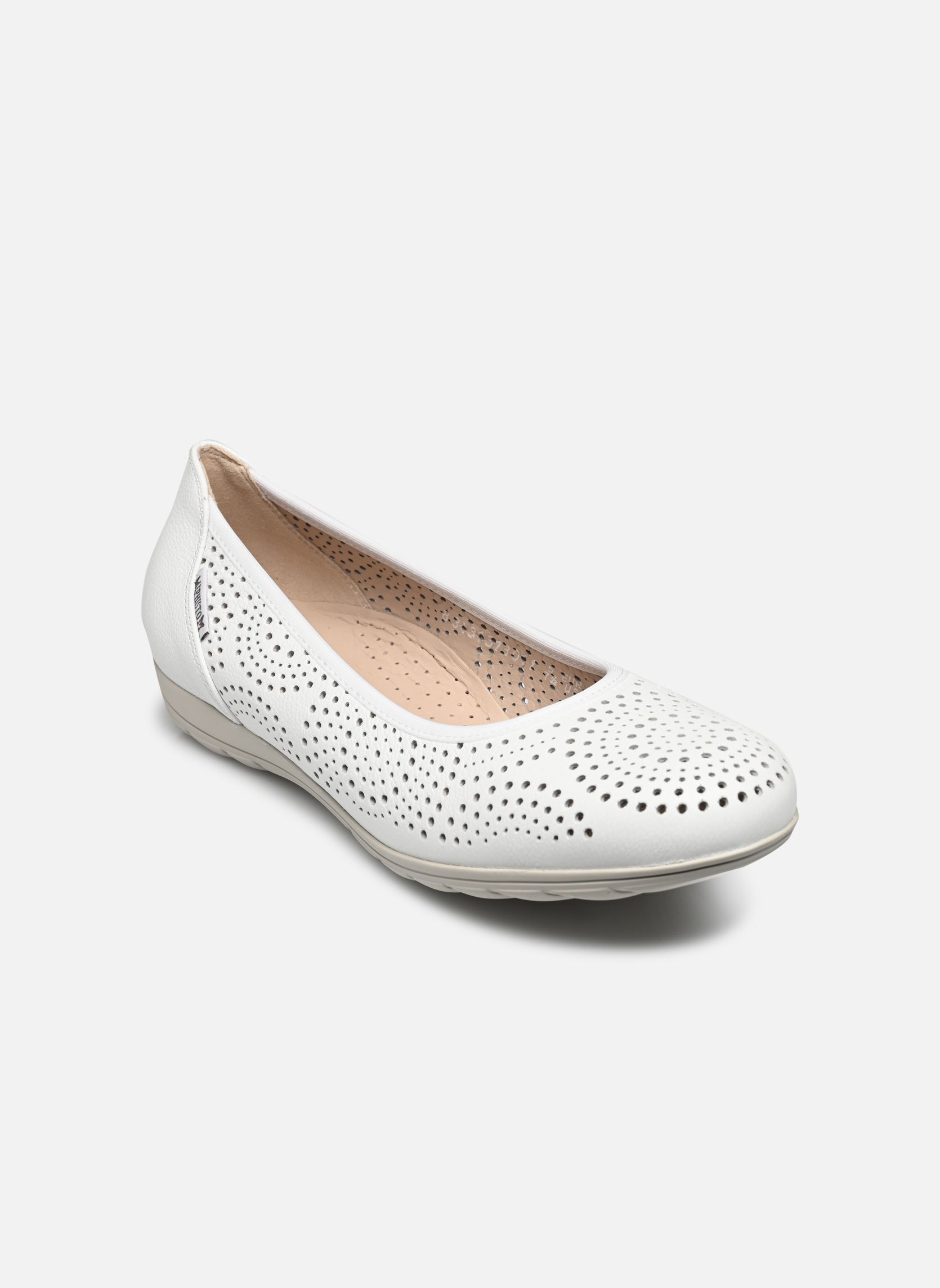 Ballerines classiques Elsie Perf femme blanc Mephisto Ballerines classiques Elsie Perf femme blanc White