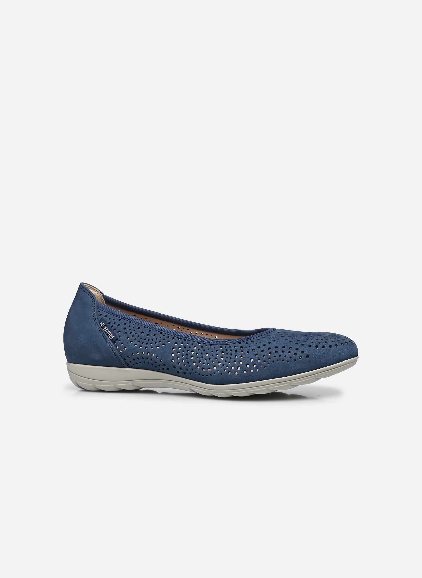 Ballerines classiques Elsie Perf femme bleu Mephisto Ballerines classiques Elsie Perf femme bleu DENIM