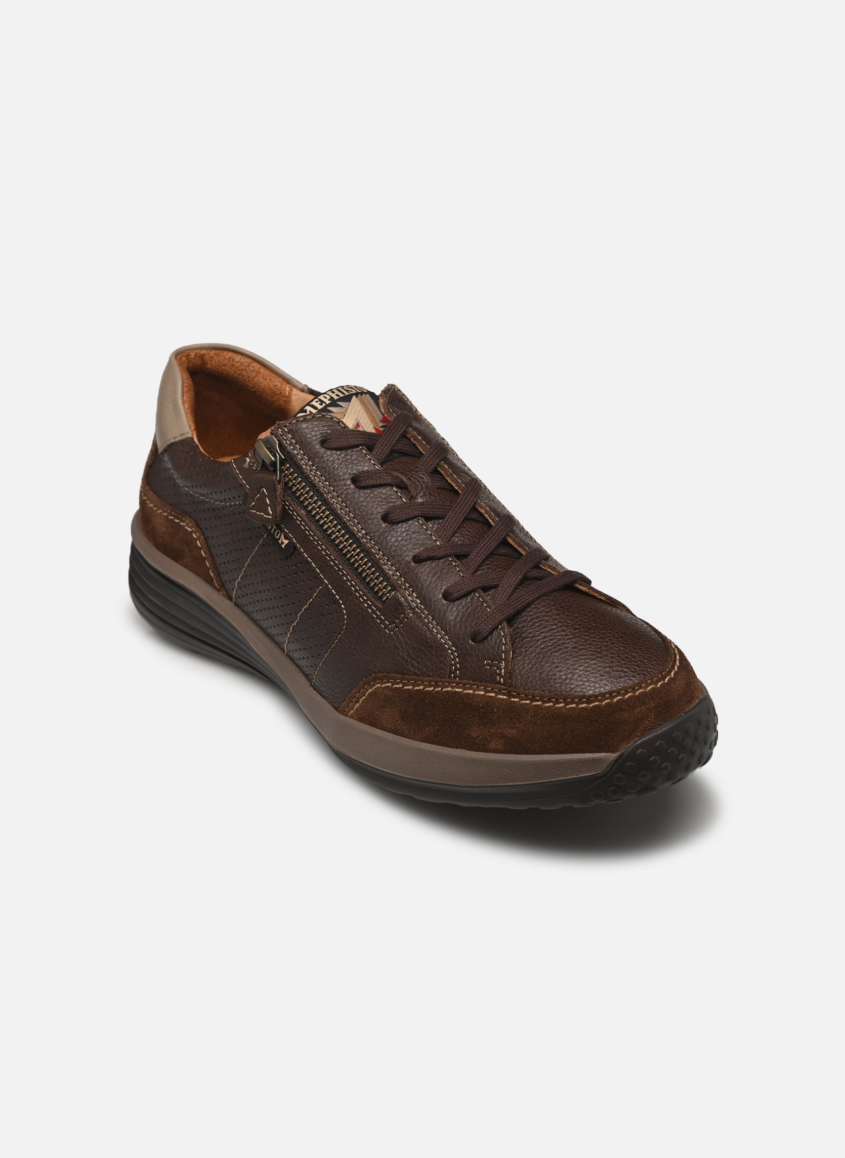Baskets basses Sacco homme marron Mephisto Baskets basses Sacco homme marron CHESTNUT