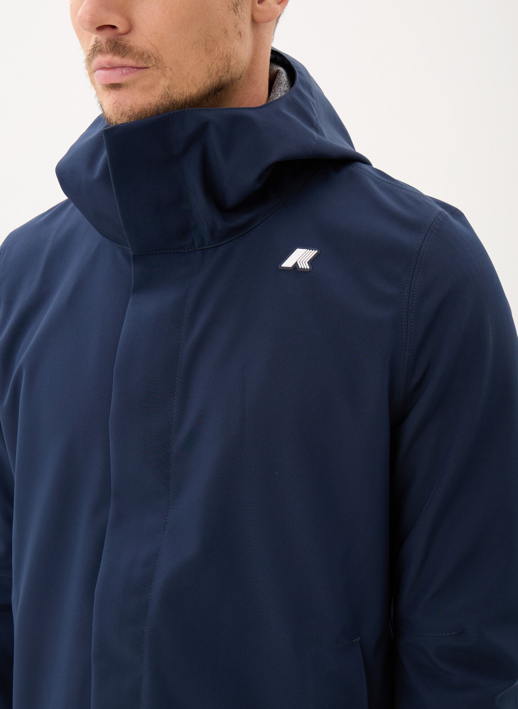 Vestes imperméables Thommy Bonded Jersey V M homme bleu K-Way Vestes imperméables Thommy Bonded Jersey V M homme bleu DEPHT BLUE