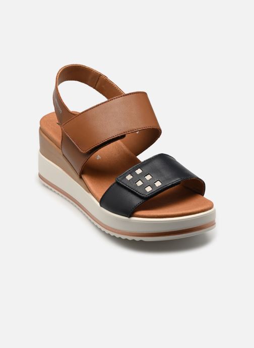 Mephisto Sandales compensées et plateformes Swena N femme bleu