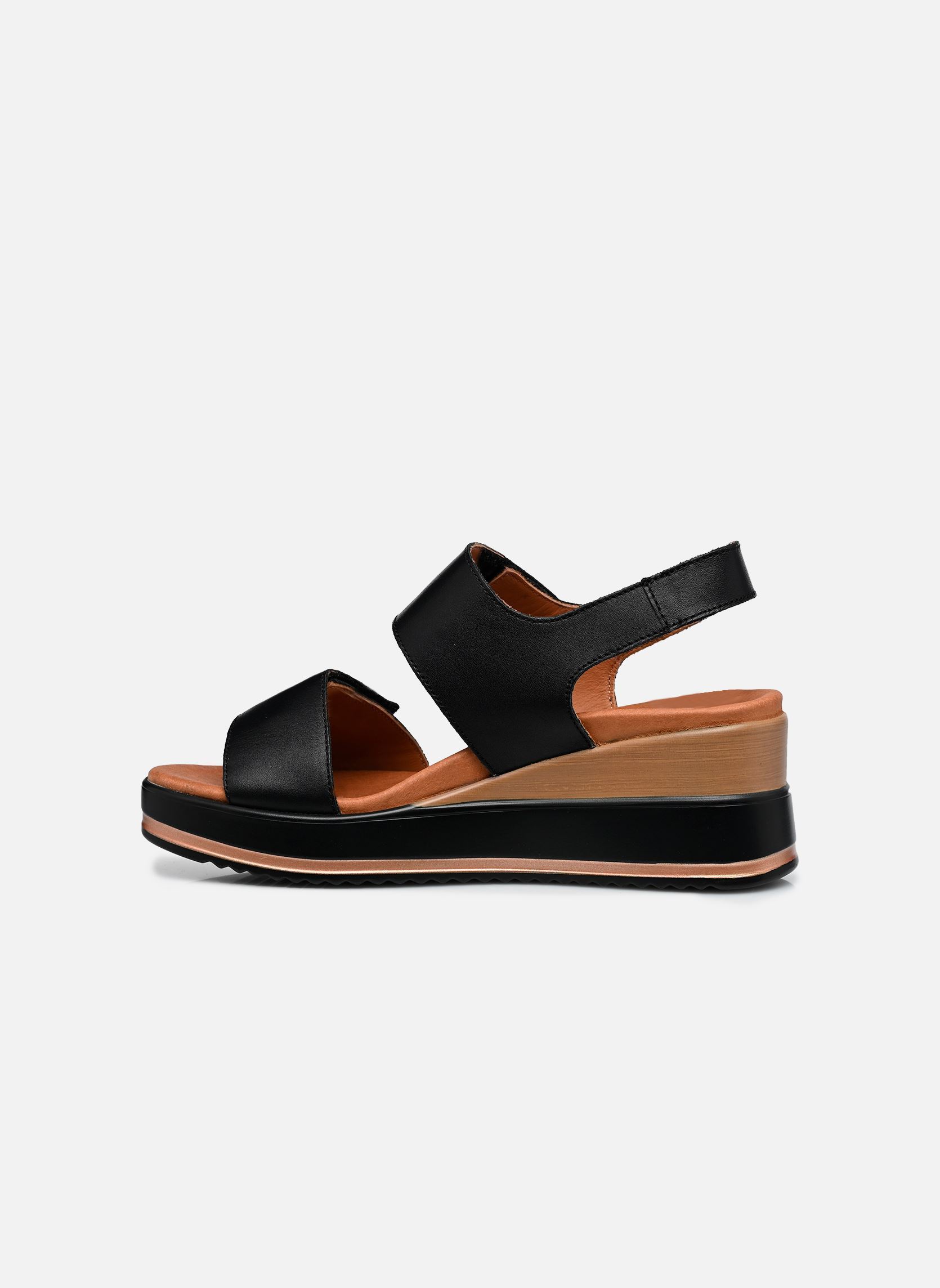 Sandales compensées et plateformes Swena N femme noir Mephisto Sandales compensées et plateformes Swena N femme noir BLACK