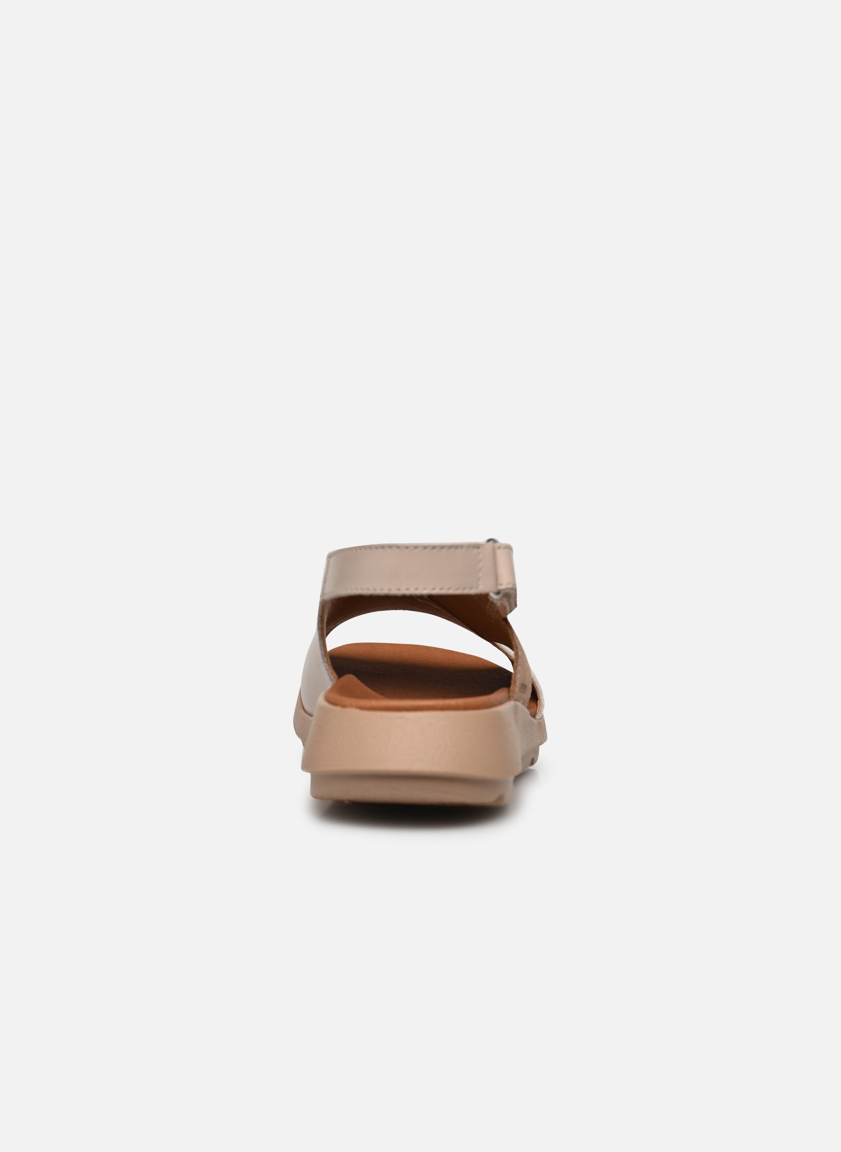 Sandalen met sleehak en plateau Tomazia dames beige Mephisto Sandalen met sleehak en plateau Tomazia dames beige LIGHT TAUPE