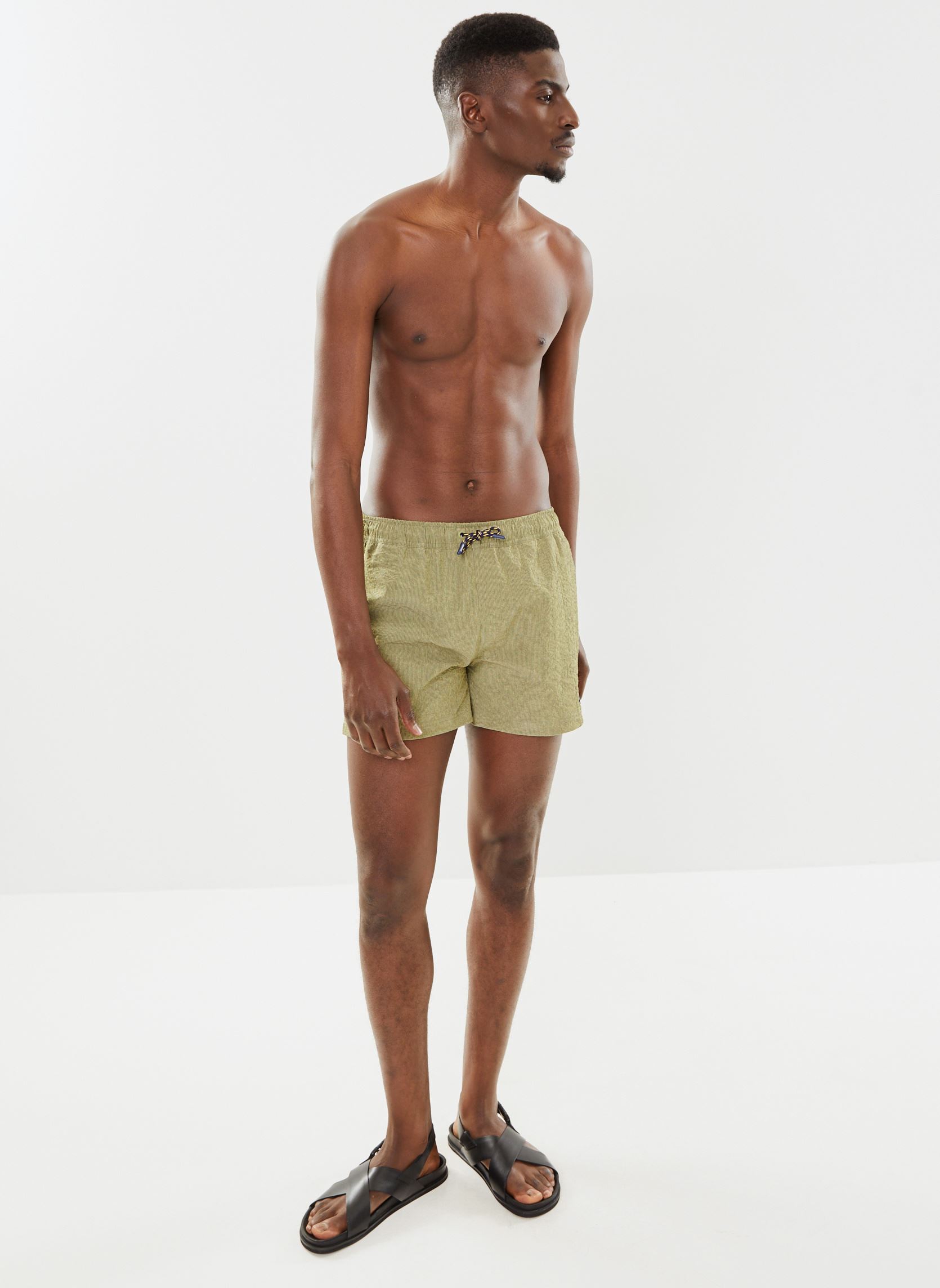 Shorts de bain Loiret homme vert K-Way Shorts de bain Loiret homme vert GREEN STRIPES