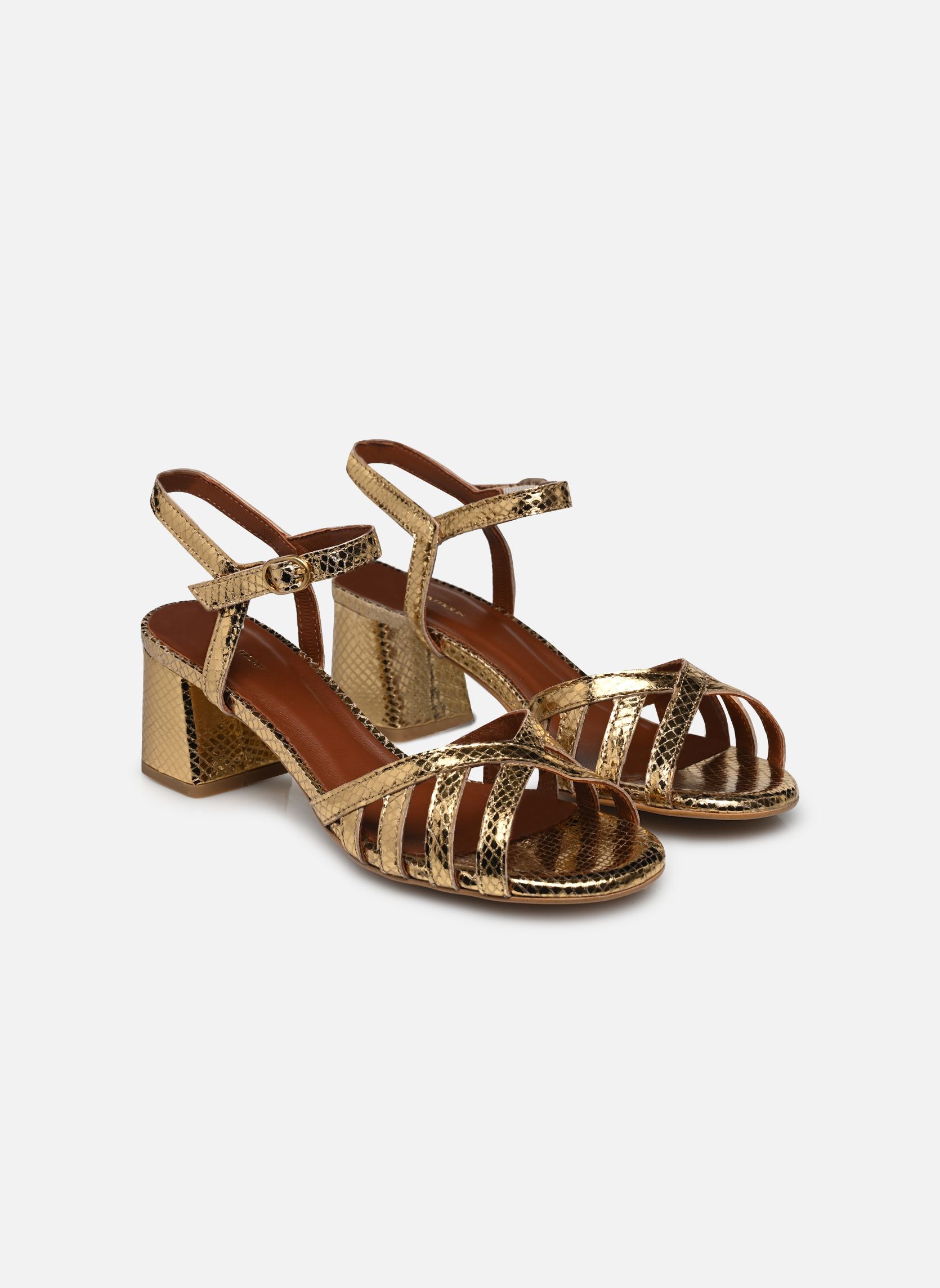 Sandales Issi femme or et bronze Anonymous Copenhagen Sandales Issi femme or et bronze GOLD
