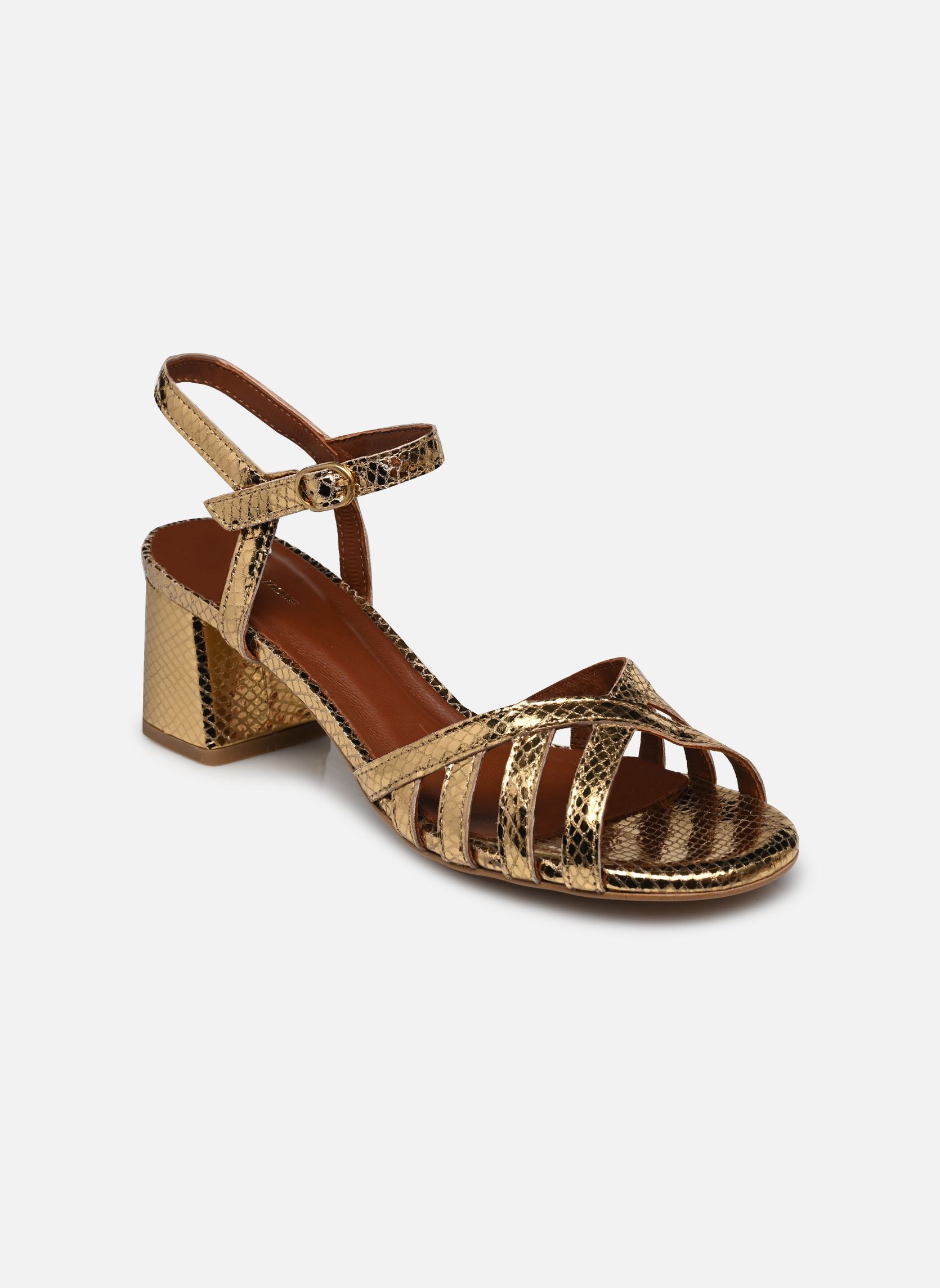 Sandales Issi femme or et bronze Anonymous Copenhagen Sandales Issi femme or et bronze GOLD