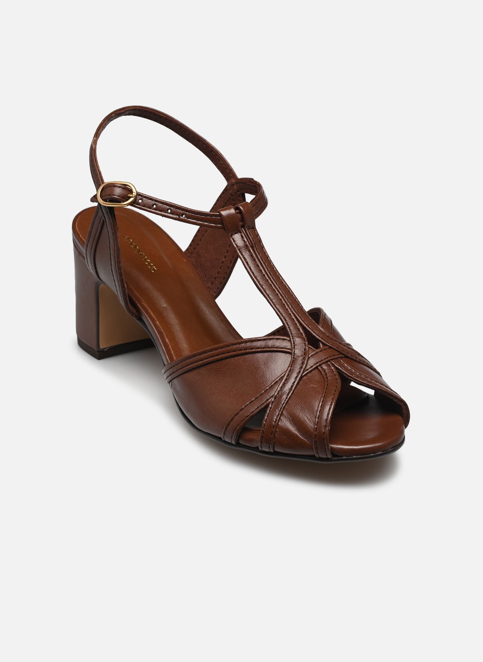 Sandali Therese 55 donna marrone Anonymous Copenhagen Sandali Therese 55 donna marrone SHINY LAMB CHOCOLATE