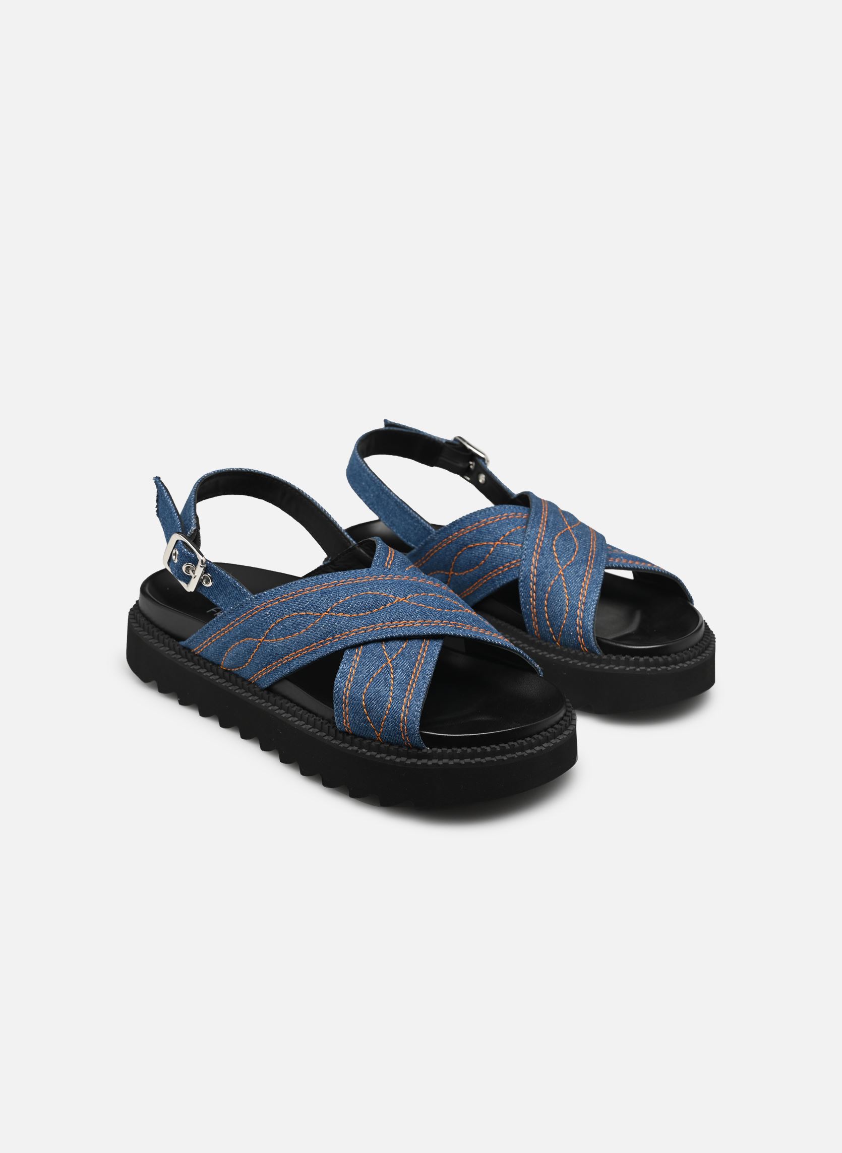 Keil- und Plateausandalen Trinity damen blau Free Lance Keil- und Plateausandalen Trinity damen blau JEAN