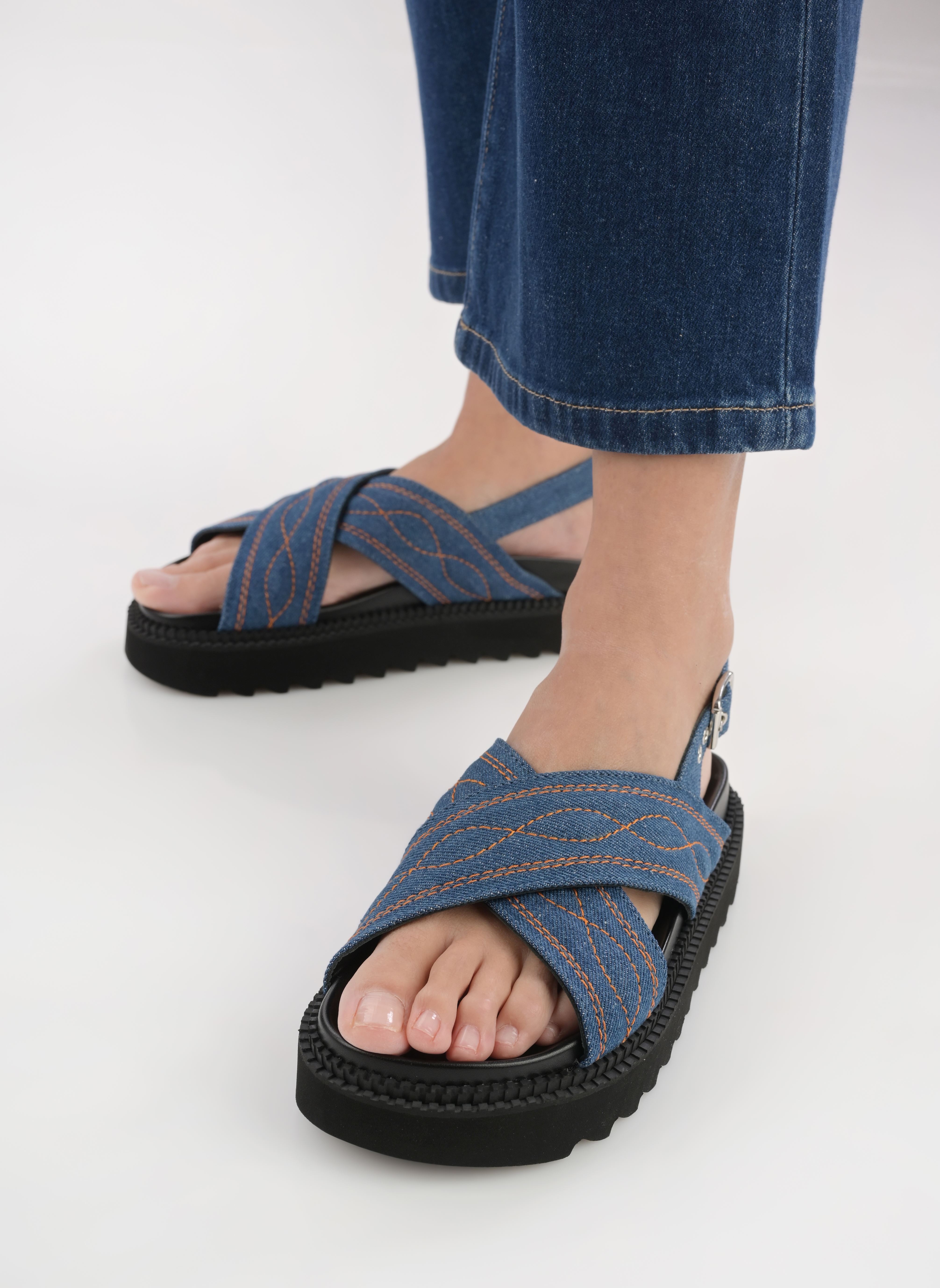 Keil- und Plateausandalen Trinity damen blau Free Lance Keil- und Plateausandalen Trinity damen blau JEAN