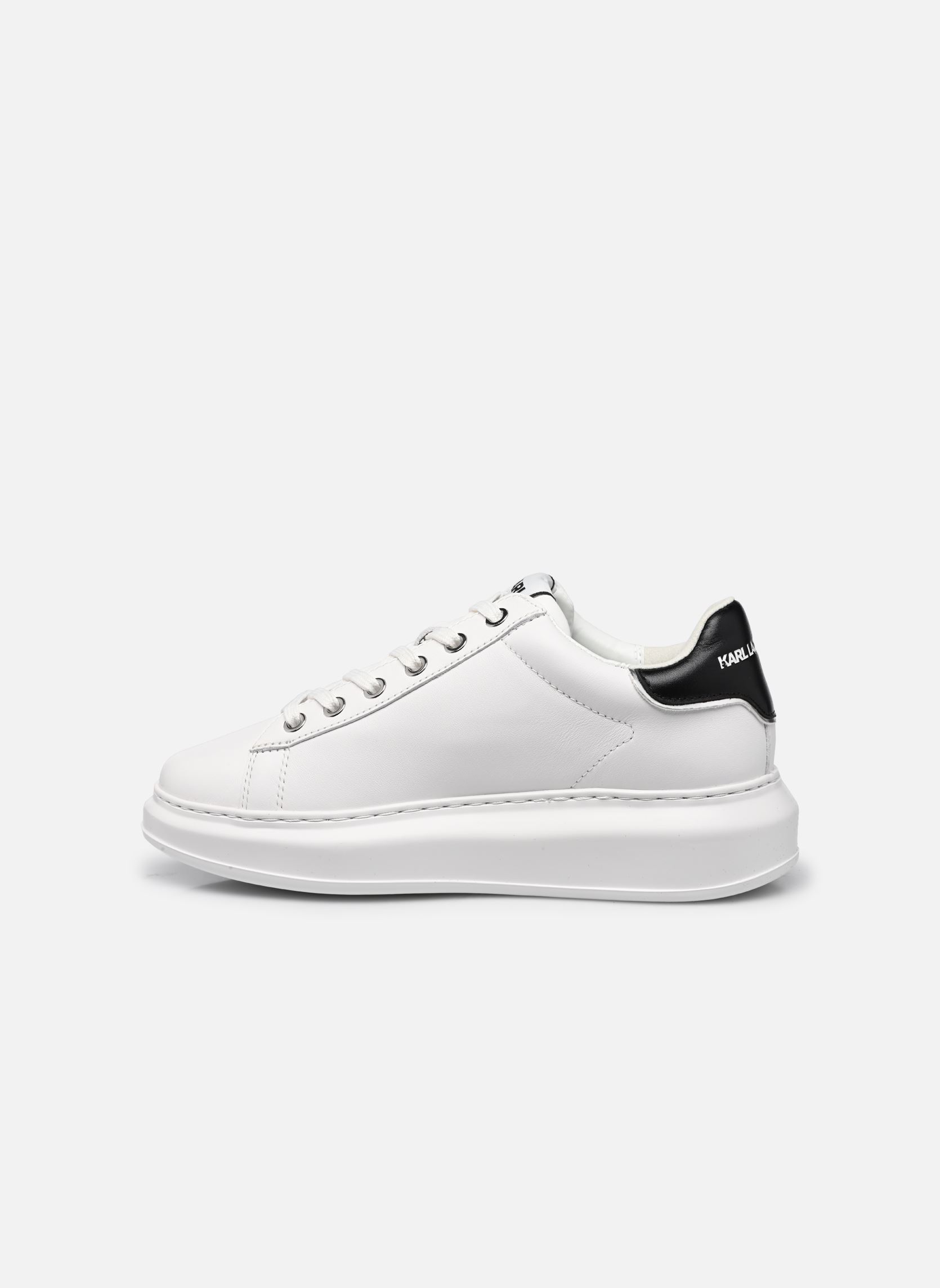 Baskets basses Kapri Karl Nft Lo Lace femme blanc Karl Lagerfeld Baskets basses Kapri Karl Nft Lo Lace femme blanc White Lthr