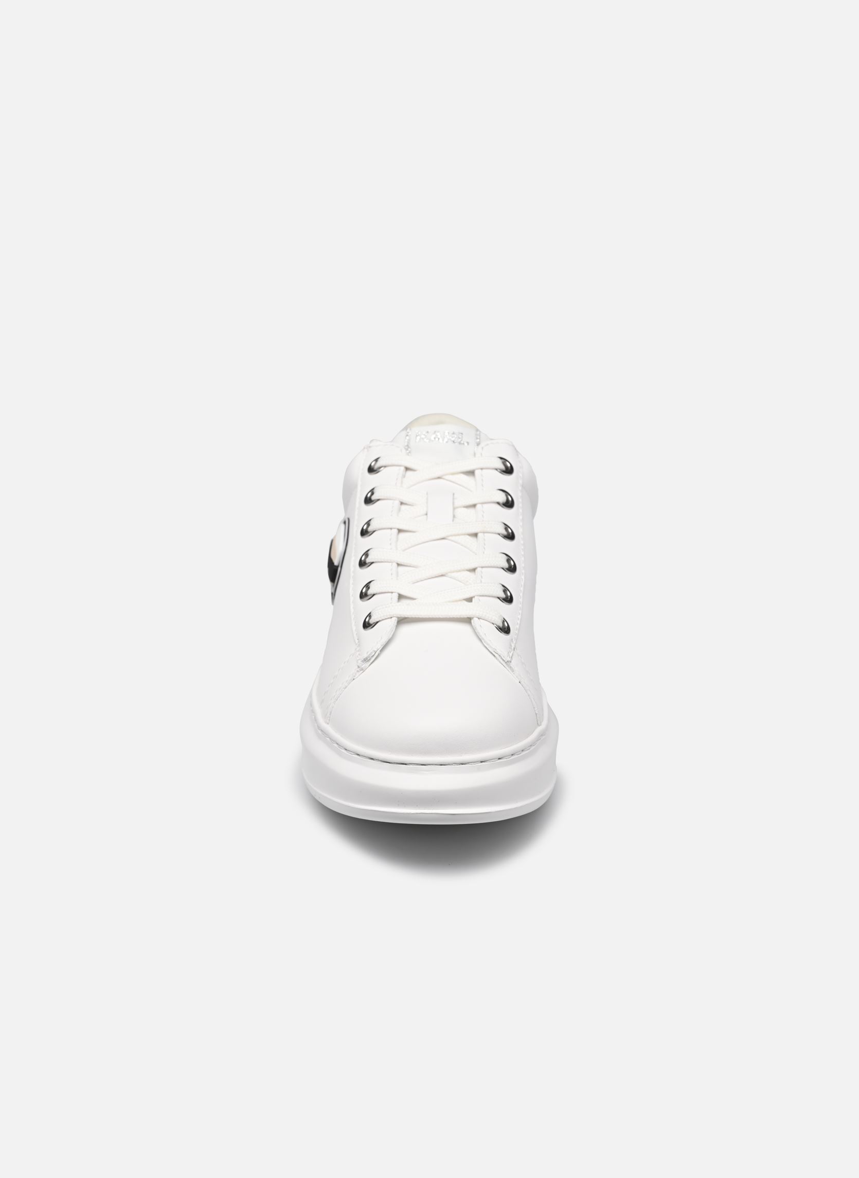 Baskets basses Kapri Karl Nft Lo Lace femme blanc Karl Lagerfeld Baskets basses Kapri Karl Nft Lo Lace femme blanc White Lthr W/Silver