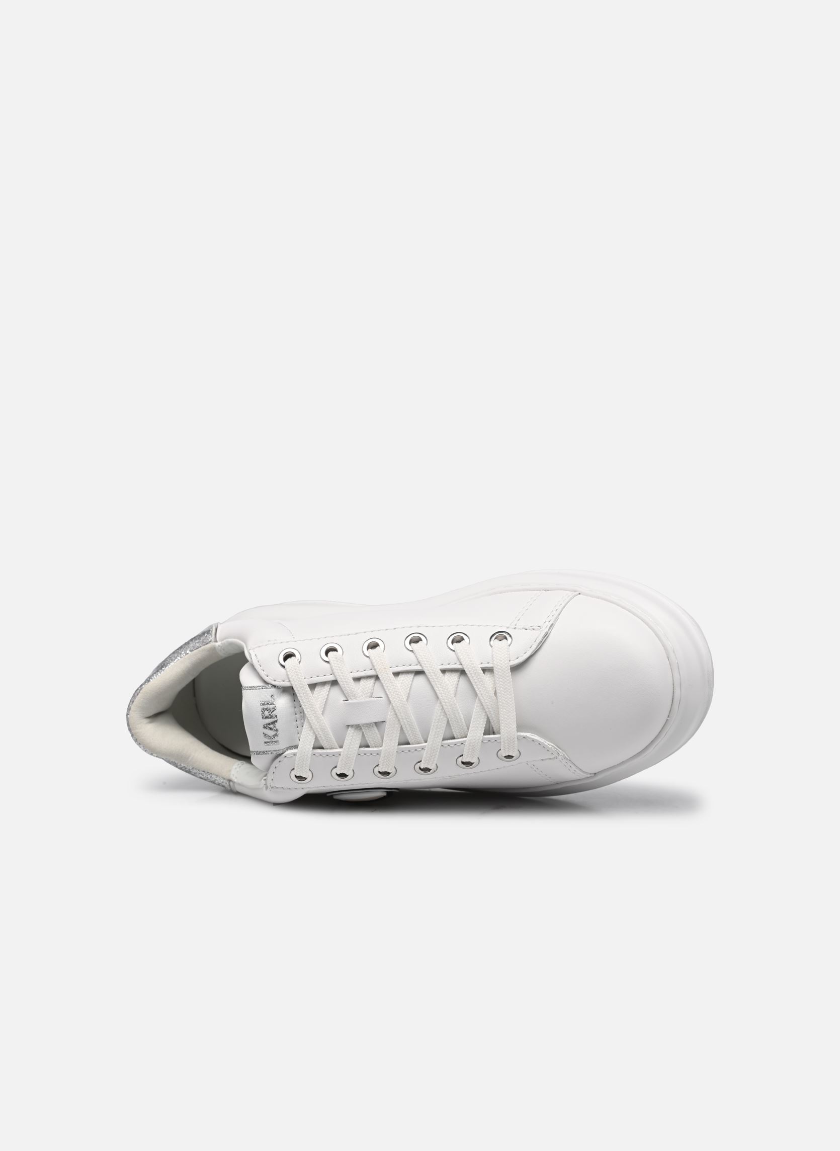Baskets basses Kapri Karl Nft Lo Lace femme blanc Karl Lagerfeld Baskets basses Kapri Karl Nft Lo Lace femme blanc White Lthr W/Silver