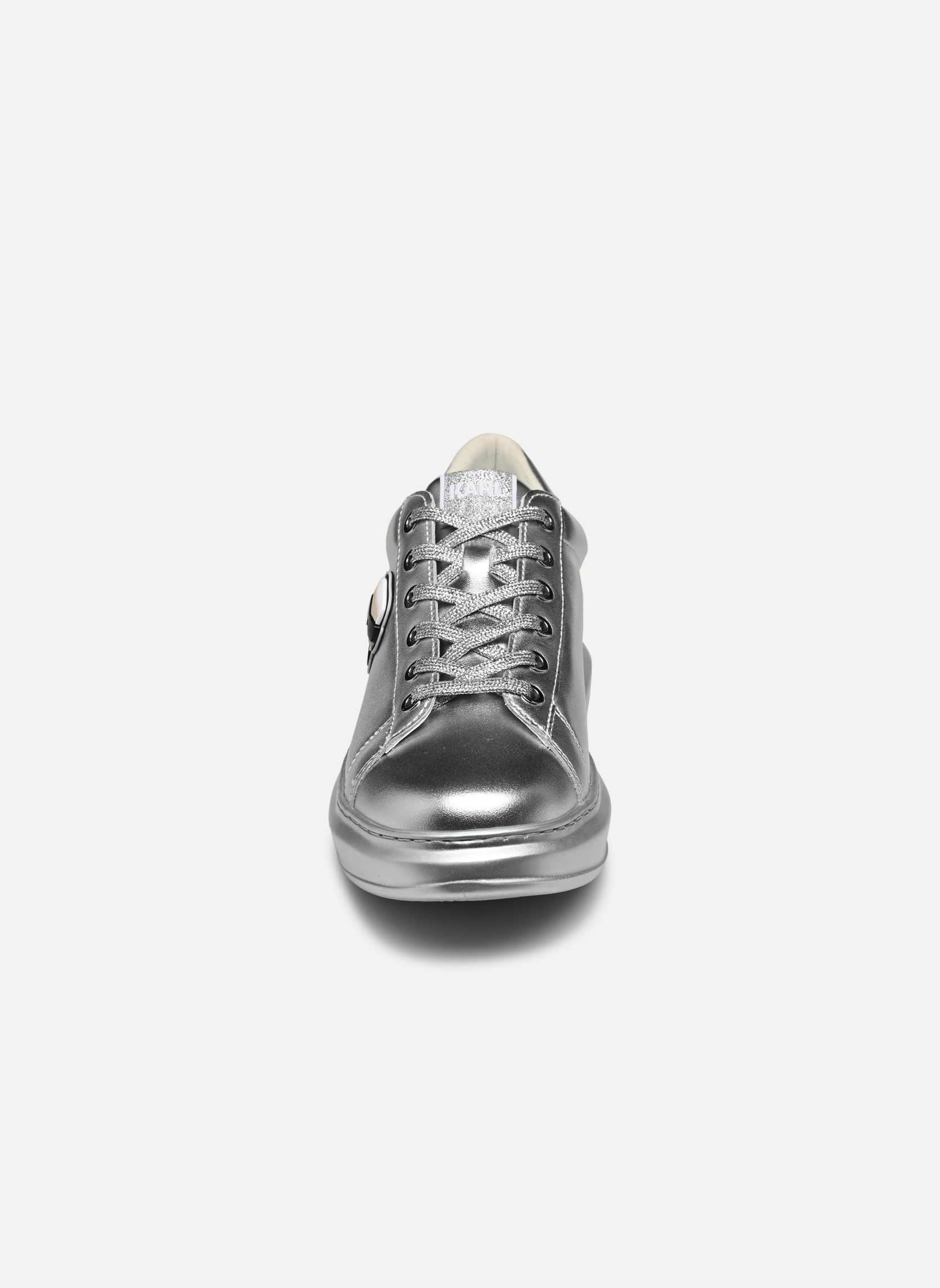 Niedrige Sneaker Kapri Karl Nft Lo Lace Silver damen silber Karl Lagerfeld Niedrige Sneaker Kapri Karl Nft Lo Lace Silver damen silber Silver Textured Lthr