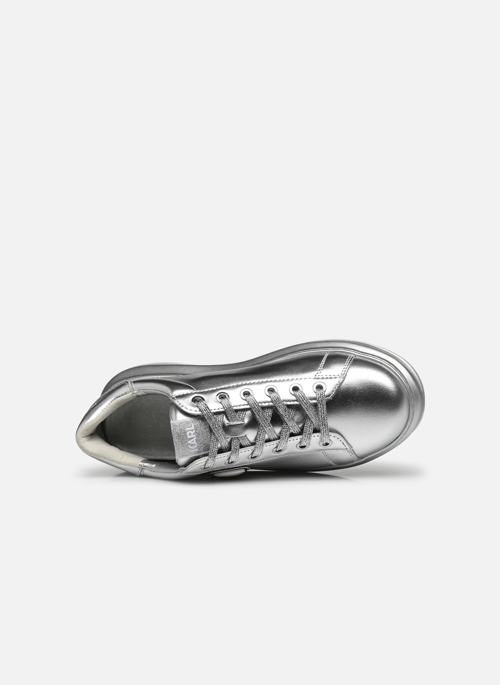 Niedrige Sneaker Kapri Karl Nft Lo Lace Silver damen silber Karl Lagerfeld Niedrige Sneaker Kapri Karl Nft Lo Lace Silver damen silber Silver Textured Lthr