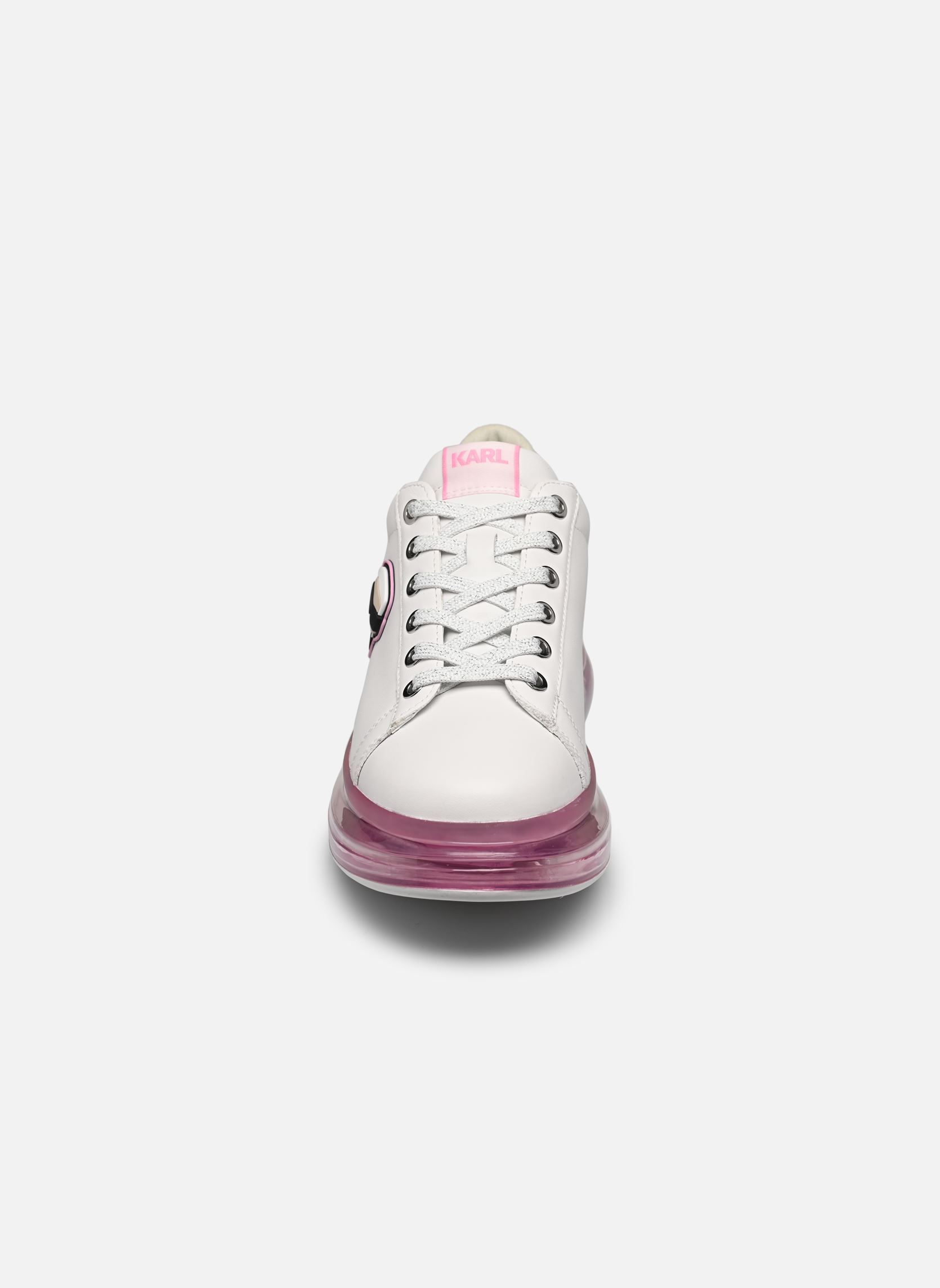 Sneakers basse Kapri Kushion Karl Nft Lo Lace donna bianco Karl Lagerfeld Sneakers basse Kapri Kushion Karl Nft Lo Lace donna bianco White Lthr W/Pink