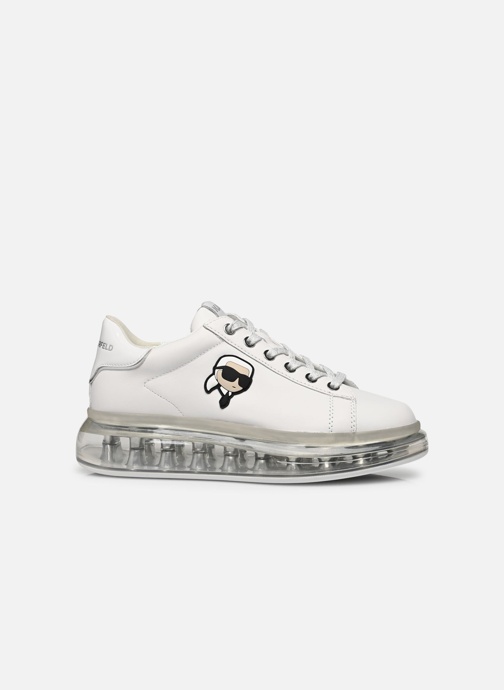 Niedrige Sneaker Kapri Kushion Karl Nft Lo Lace damen weiß Karl Lagerfeld Niedrige Sneaker Kapri Kushion Karl Nft Lo Lace damen weiß White Lthr W/Silver