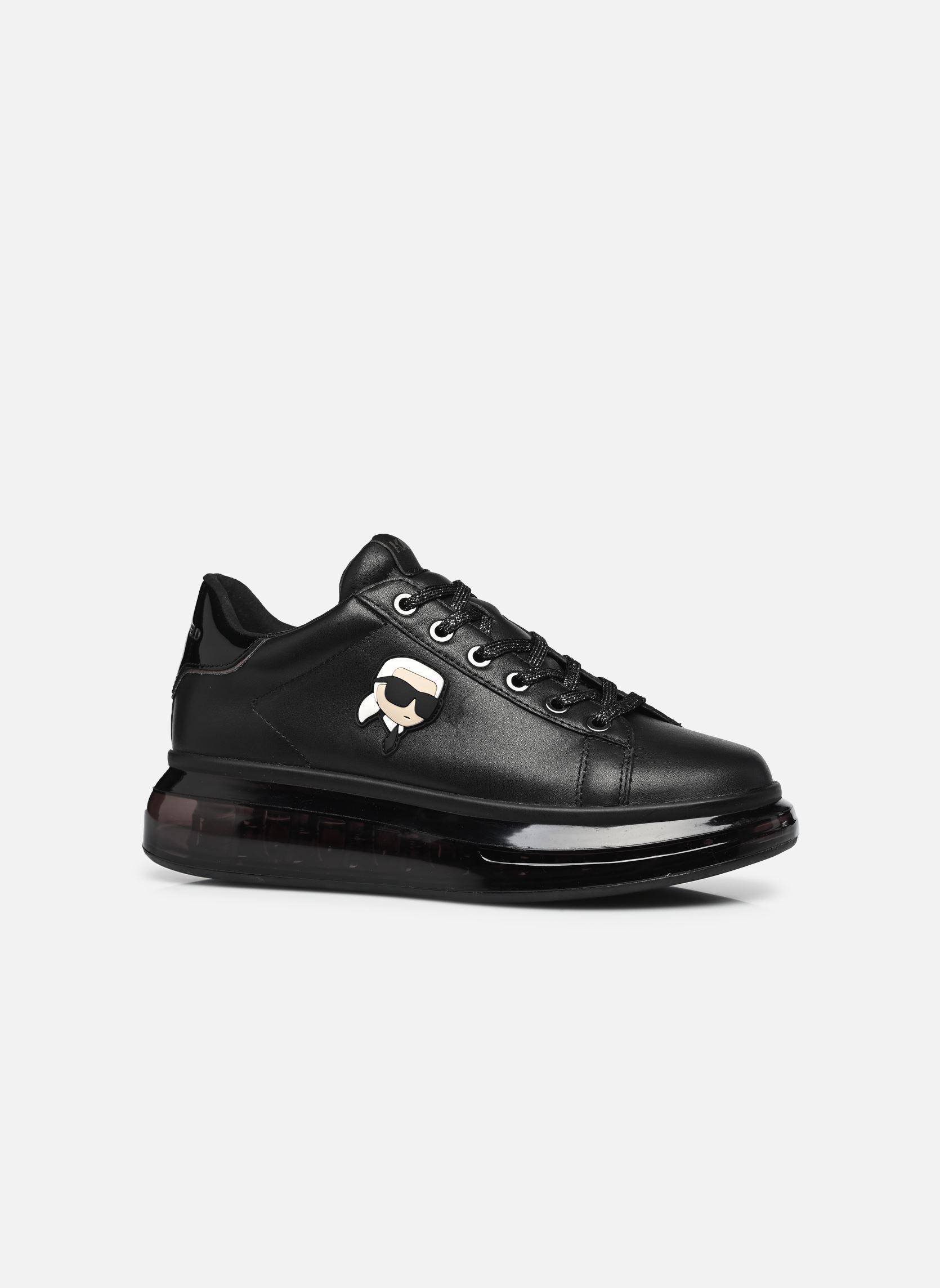 Sneakers basse Kapri Kushion Karl Nft Lo Lace donna nero Karl Lagerfeld Sneakers basse Kapri Kushion Karl Nft Lo Lace donna nero Black Lthr / Mono