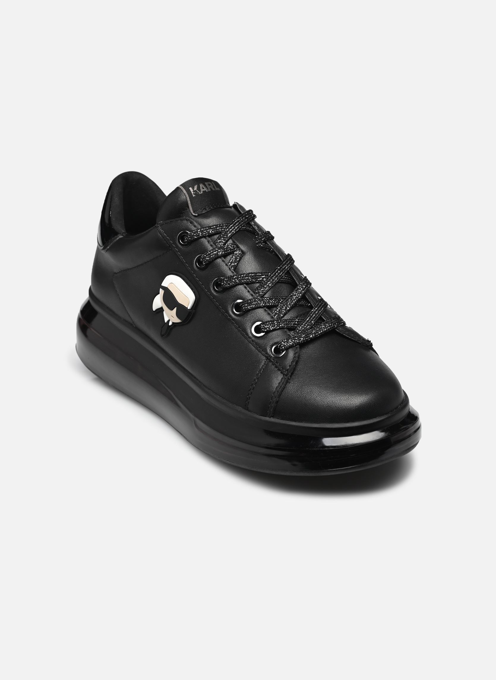 Sneakers basse Kapri Kushion Karl Nft Lo Lace donna nero Karl Lagerfeld Sneakers basse Kapri Kushion Karl Nft Lo Lace donna nero Black Lthr / Mono