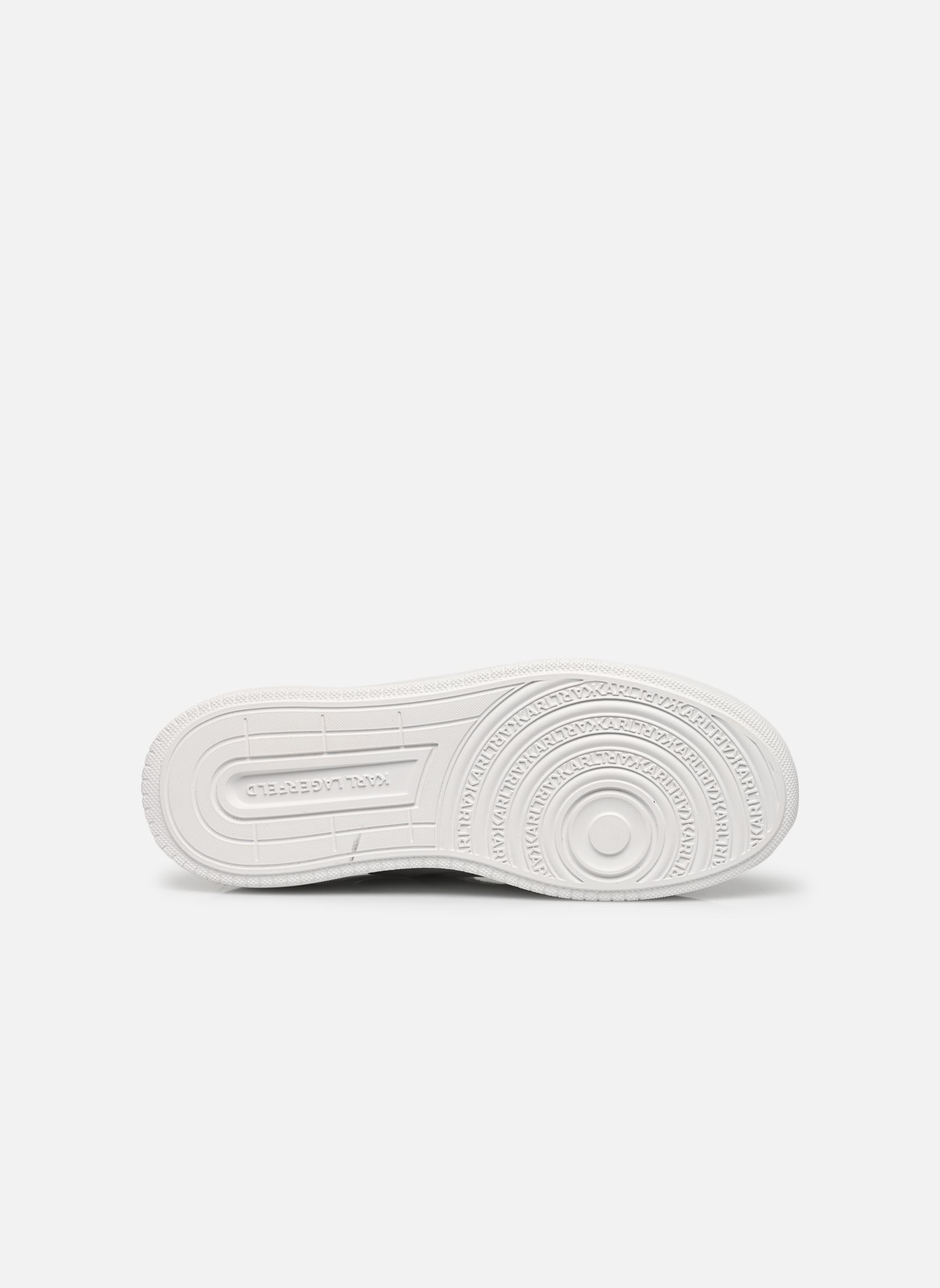 Sleehak sneakers Krew Max Karl Nft Patch dames wit Karl Lagerfeld Sleehak sneakers Krew Max Karl Nft Patch dames wit White Lthr W/Silver