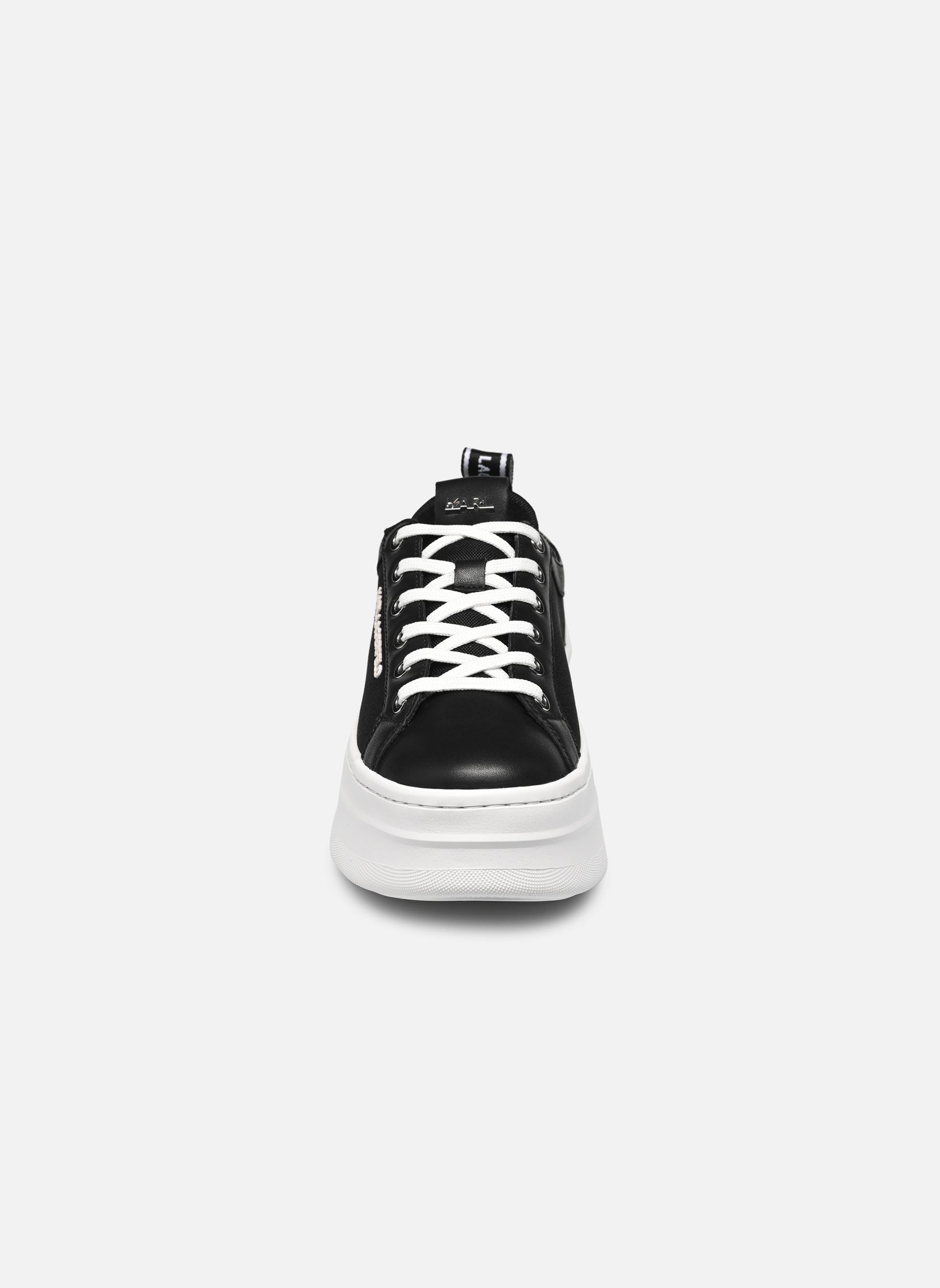 Sleehak sneakers Kobo Iii Lo Lace dames zwart Karl Lagerfeld Sleehak sneakers Kobo Iii Lo Lace dames zwart BLACK LTHR & TEXTILE