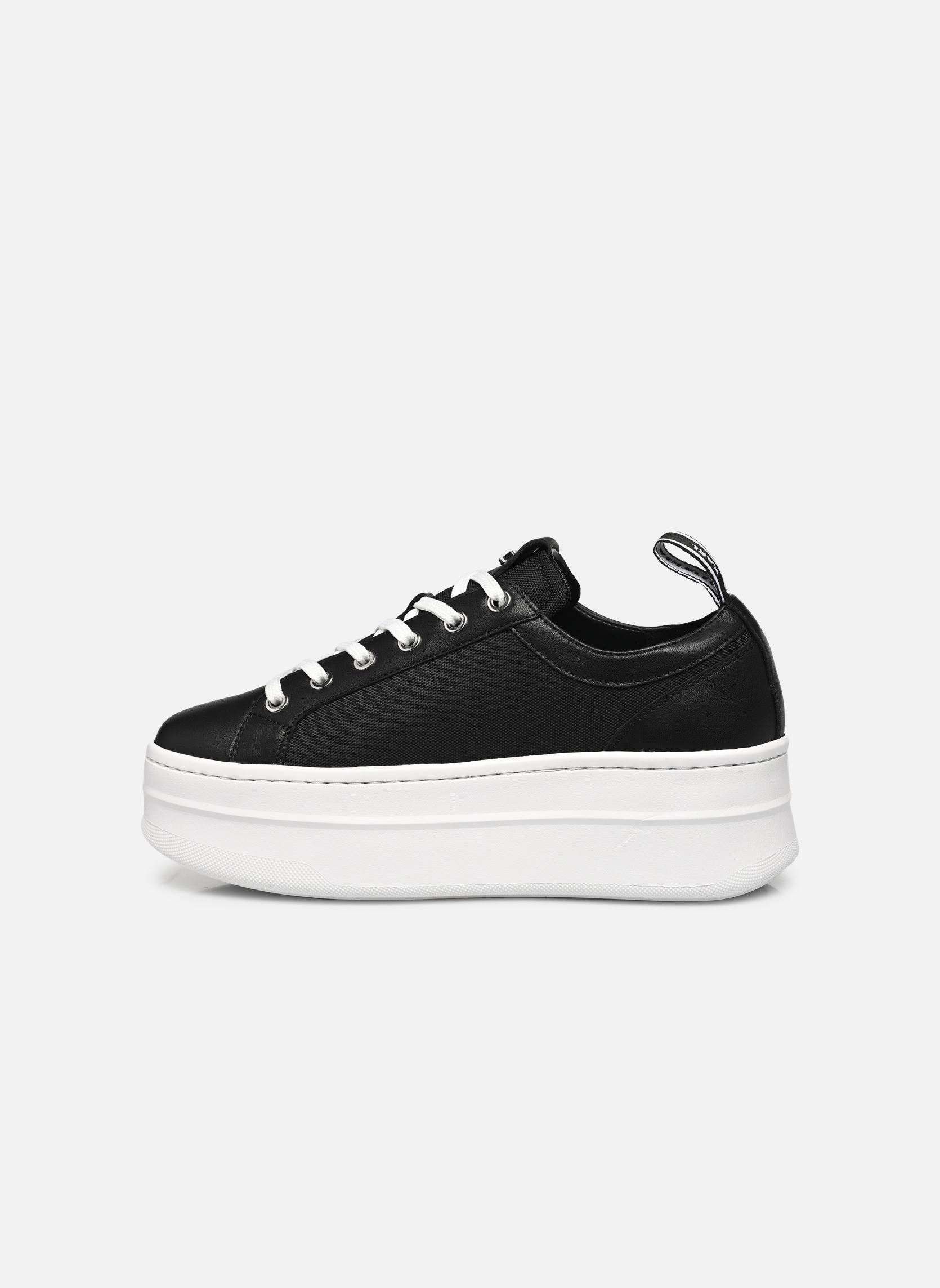 Sleehak sneakers Kobo Iii Lo Lace dames zwart Karl Lagerfeld Sleehak sneakers Kobo Iii Lo Lace dames zwart BLACK LTHR & TEXTILE