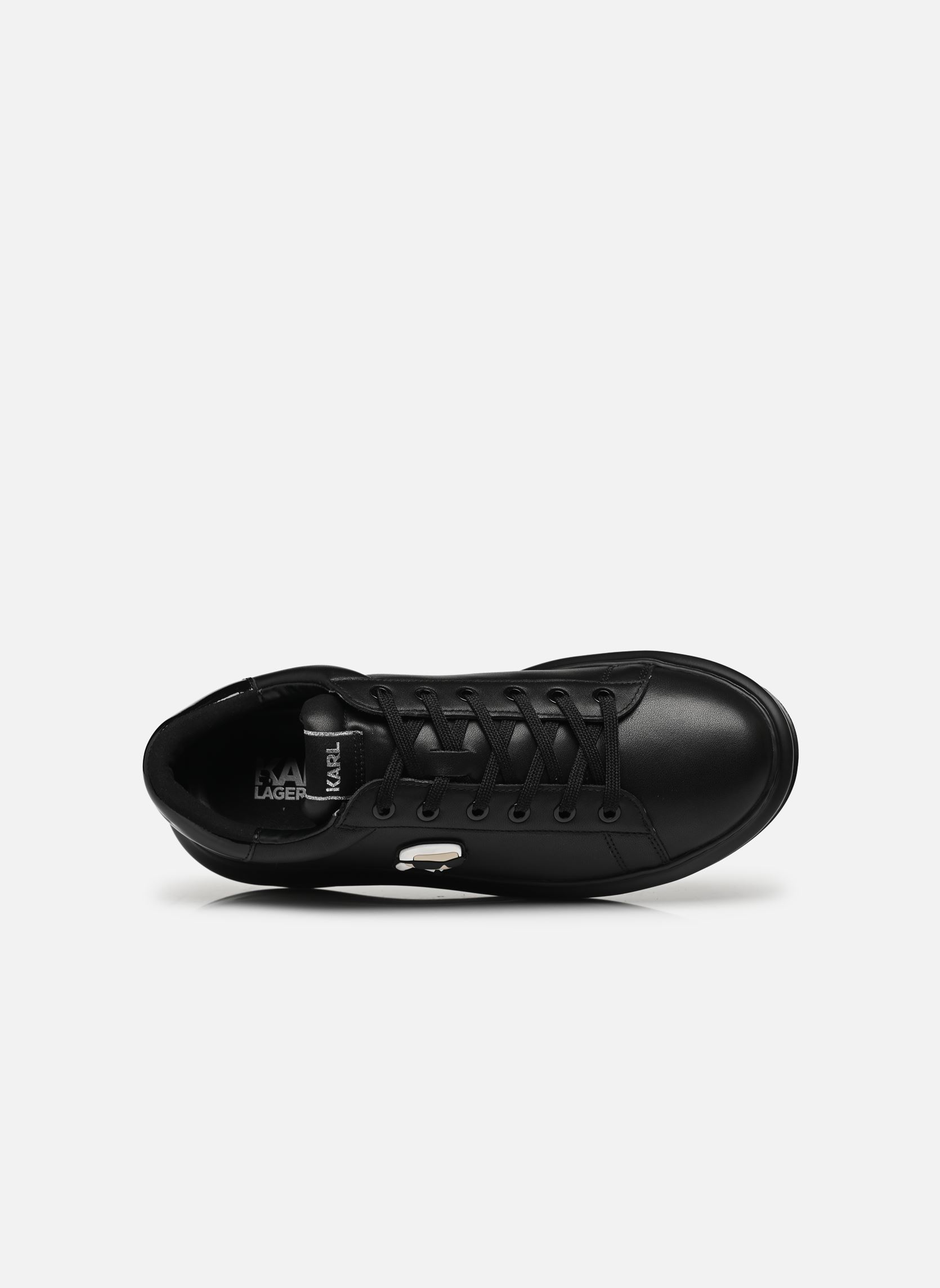 Baskets basses Kapri Mens Karl Nft Lo Lace homme noir Karl Lagerfeld Baskets basses Kapri Mens Karl Nft Lo Lace homme noir Black Lthr / Mono