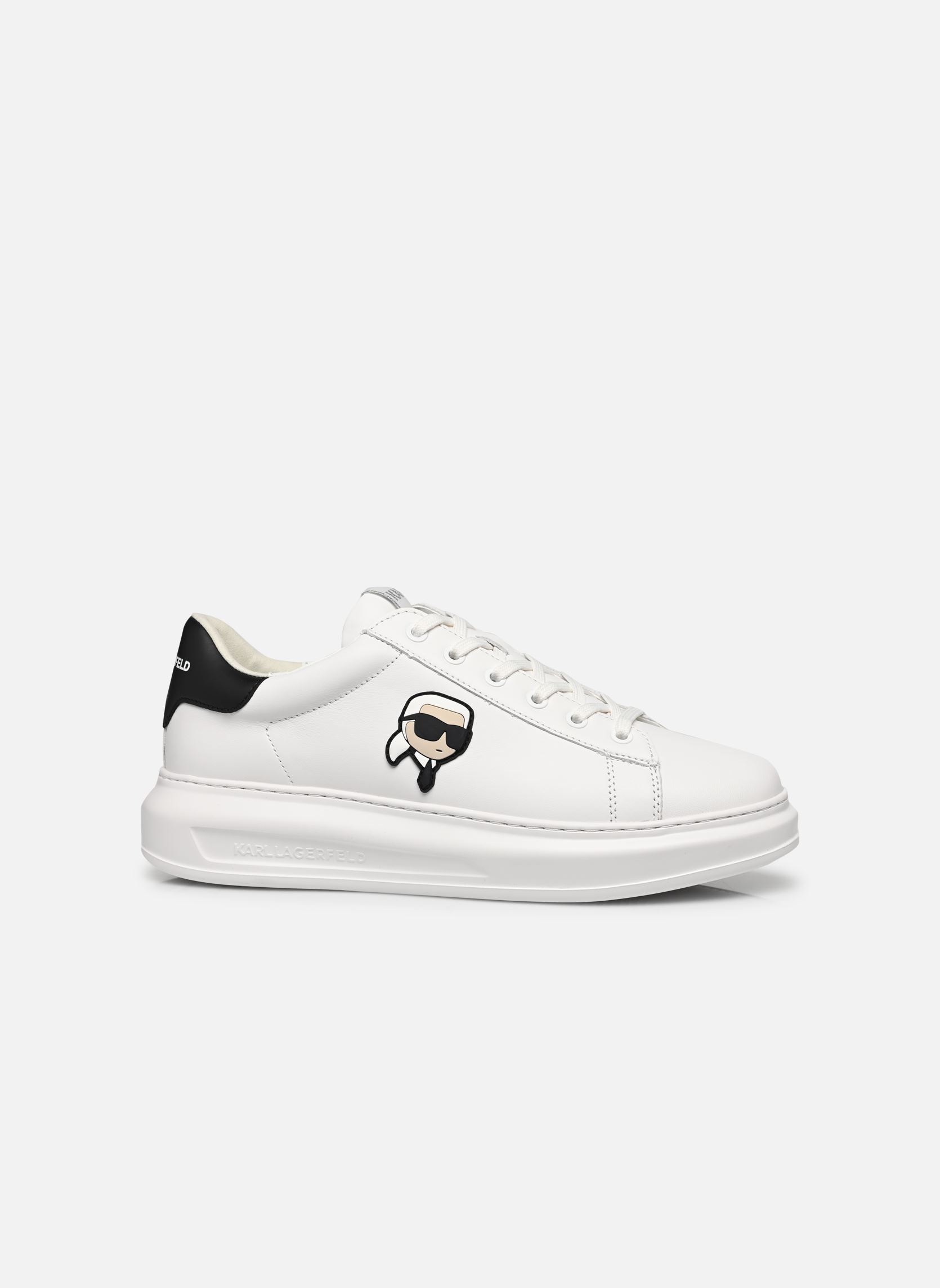 Zapatillas bajas Kapri Mens Karl Nft Lo Lace hombre blanco Karl Lagerfeld Zapatillas bajas Kapri Mens Karl Nft Lo Lace hombre blanco White Lthr