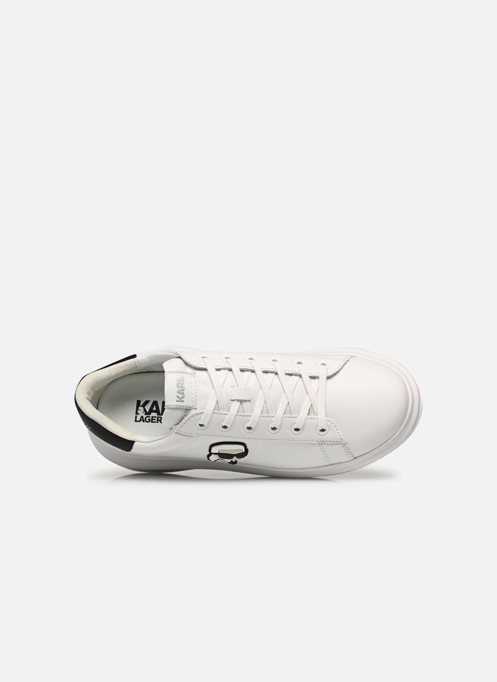 Zapatillas bajas Kapri Mens Karl Nft Lo Lace hombre blanco Karl Lagerfeld Zapatillas bajas Kapri Mens Karl Nft Lo Lace hombre blanco White Lthr