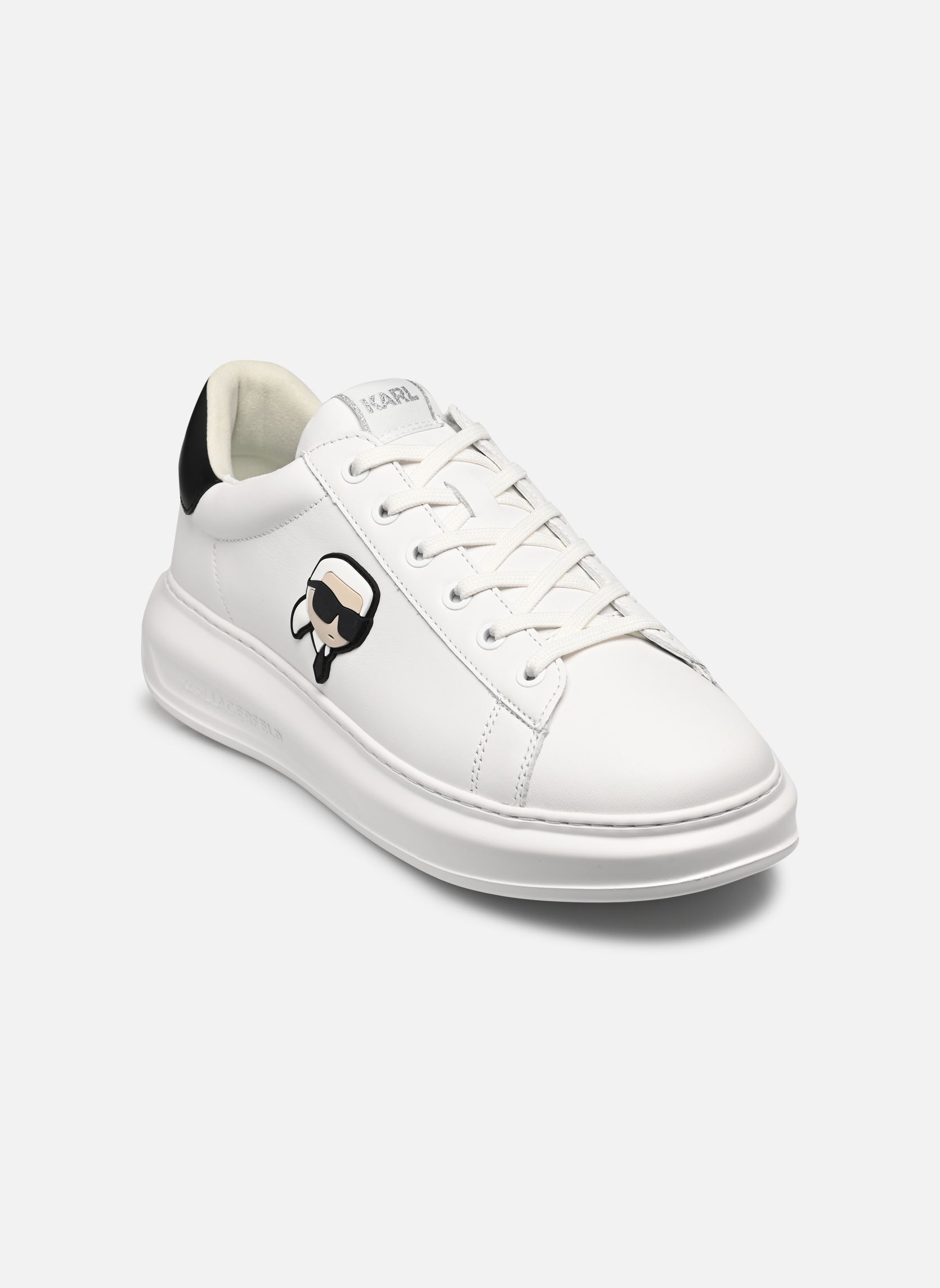 Zapatillas bajas Kapri Mens Karl Nft Lo Lace hombre blanco Karl Lagerfeld Zapatillas bajas Kapri Mens Karl Nft Lo Lace hombre blanco White Lthr
