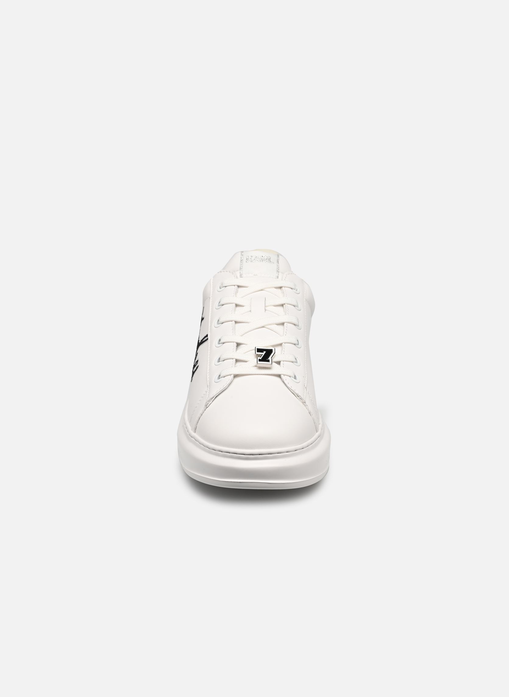 Sneakers basse Kapri Mens Signia Scroll Lo uomo bianco Karl Lagerfeld Sneakers basse Kapri Mens Signia Scroll Lo uomo bianco White Lthr