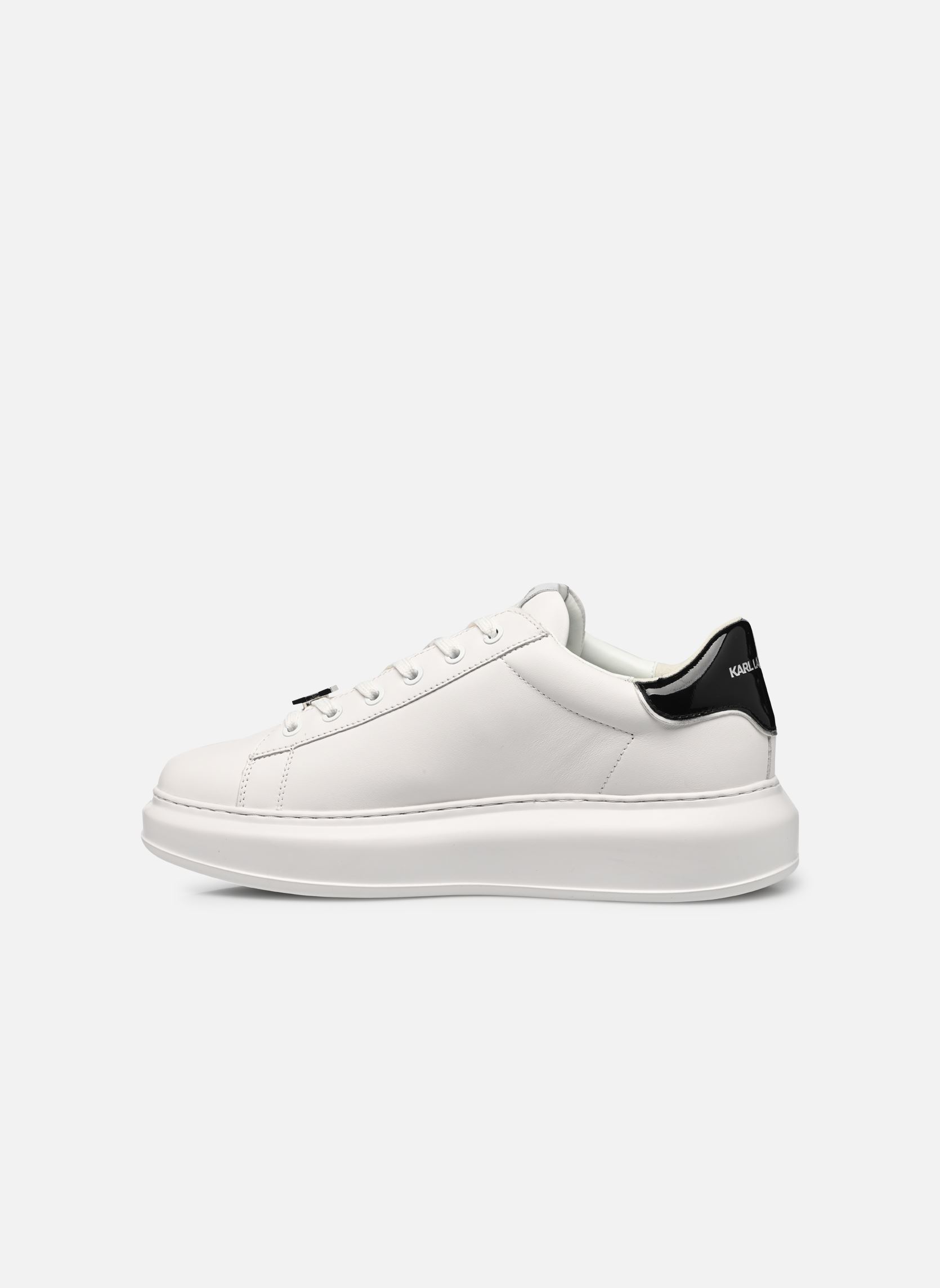 Sneakers basse Kapri Mens Signia Scroll Lo uomo bianco Karl Lagerfeld Sneakers basse Kapri Mens Signia Scroll Lo uomo bianco White Lthr