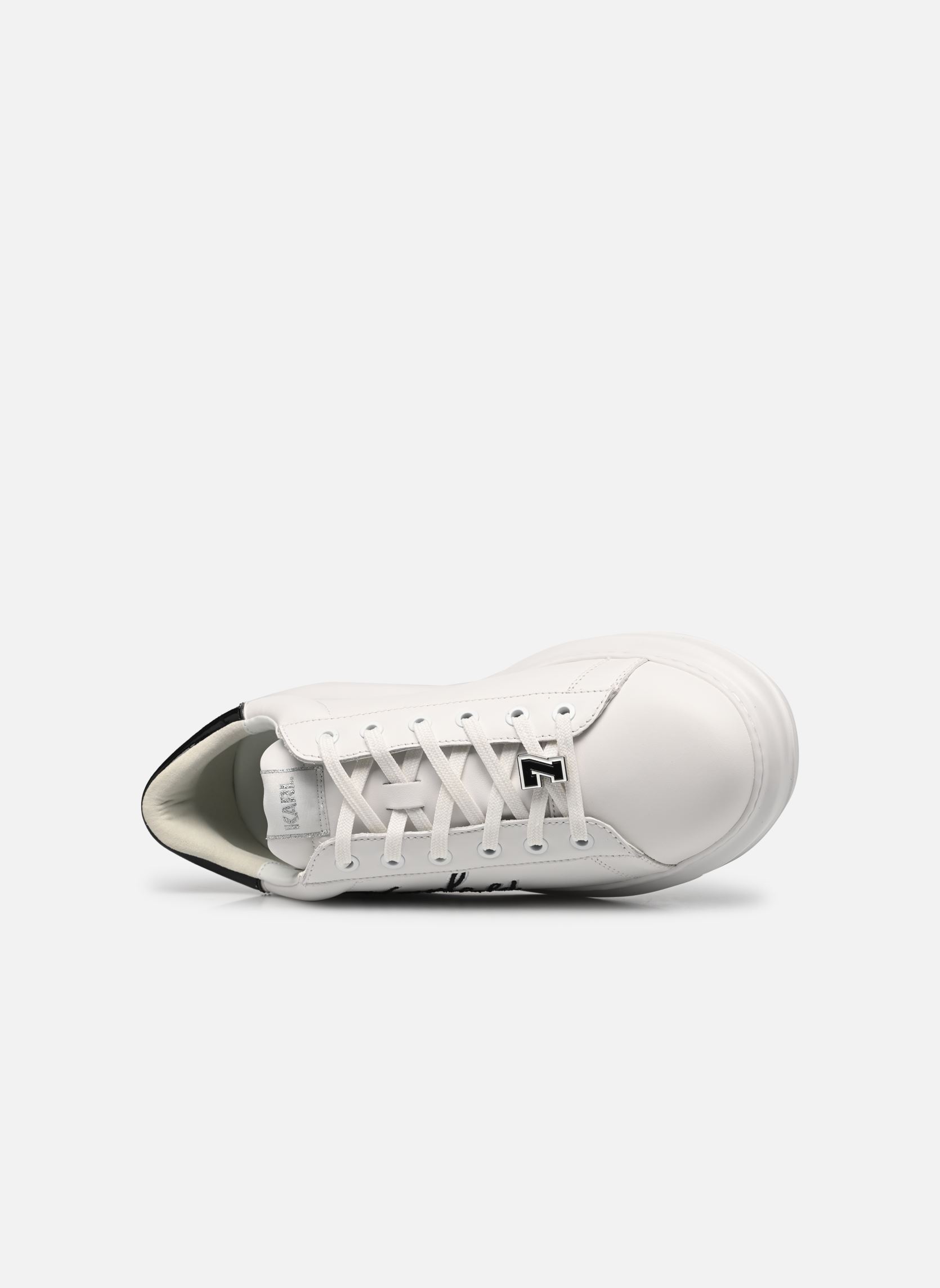 Sneakers basse Kapri Mens Signia Scroll Lo uomo bianco Karl Lagerfeld Sneakers basse Kapri Mens Signia Scroll Lo uomo bianco White Lthr