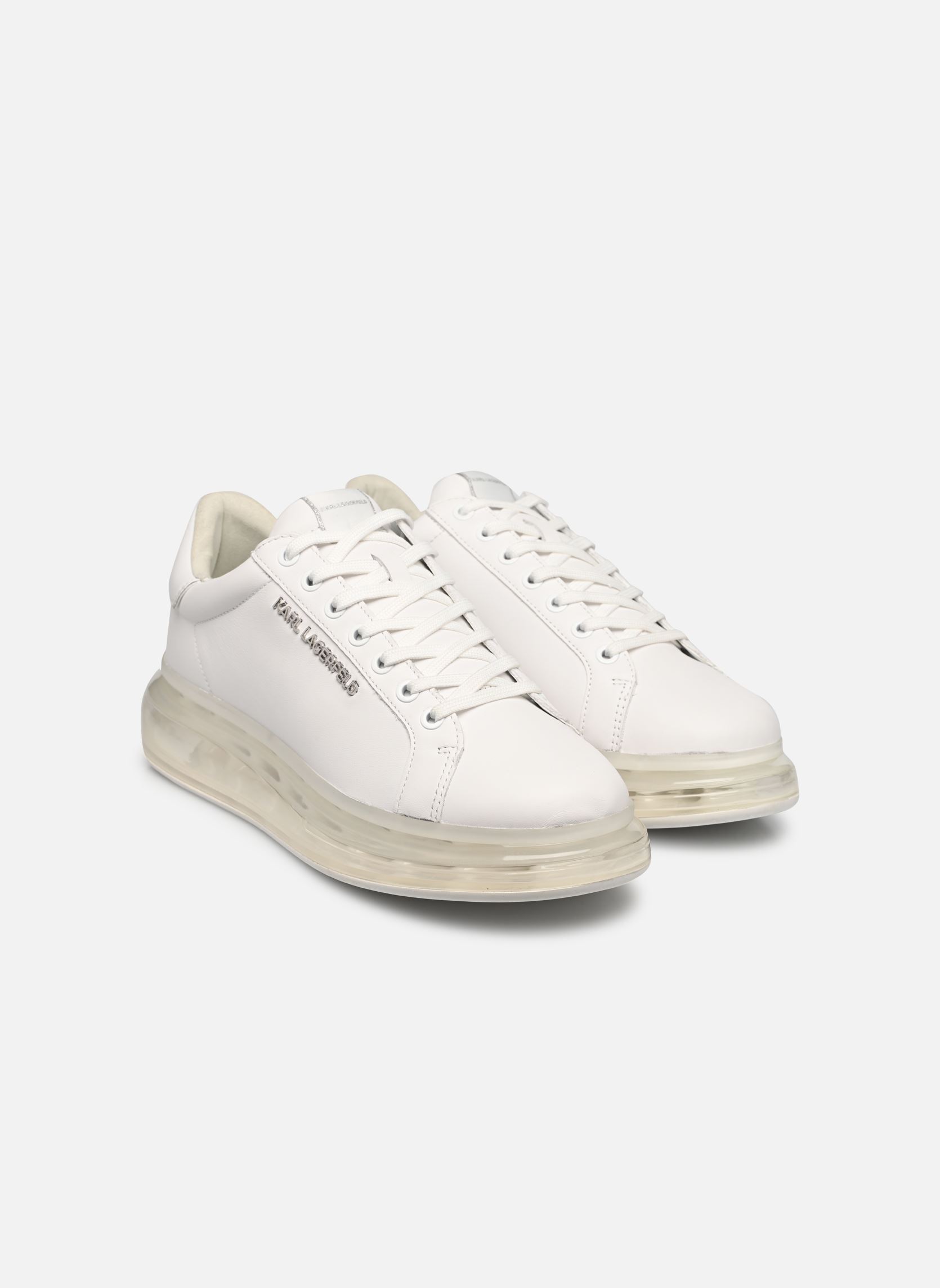 Zapatillas bajas Kapri Kushion Lo Lace Shine hombre blanco Karl Lagerfeld Zapatillas bajas Kapri Kushion Lo Lace Shine hombre blanco White Textured Lthr Mono