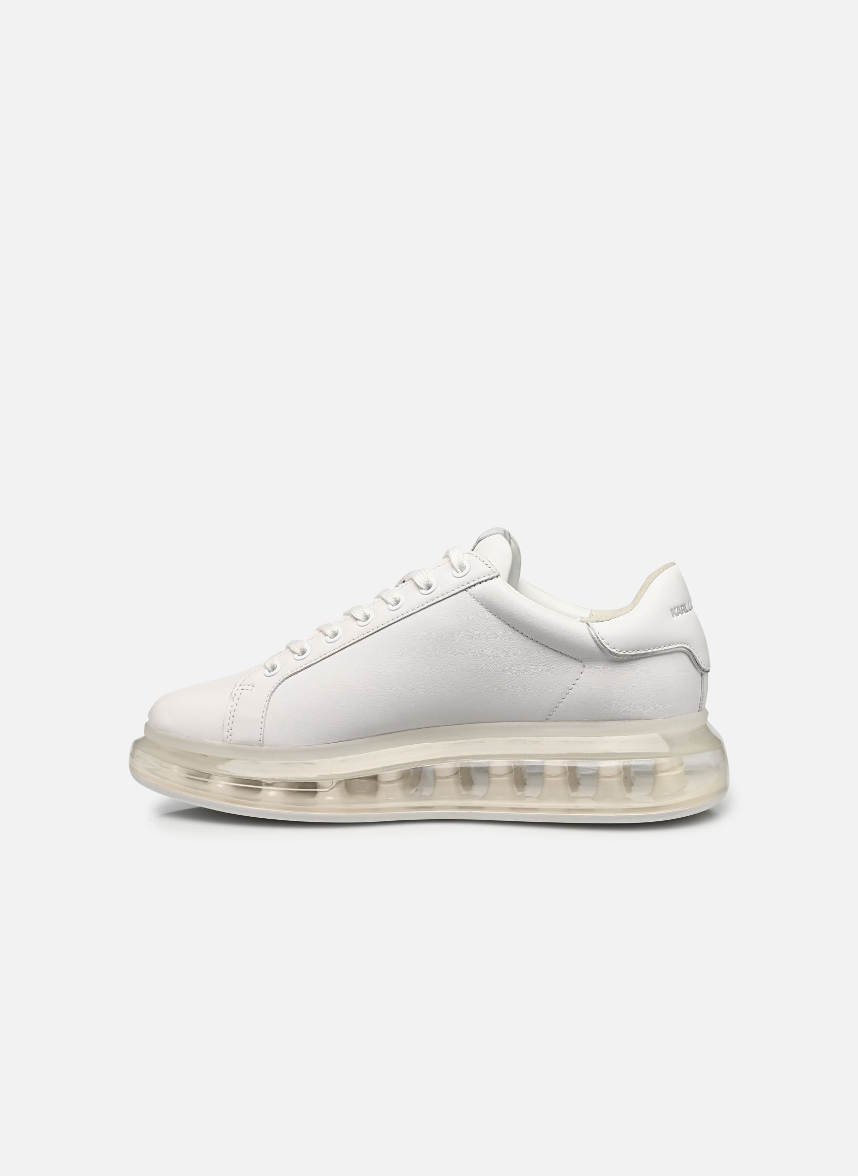 Zapatillas bajas Kapri Kushion Lo Lace Shine hombre blanco Karl Lagerfeld Zapatillas bajas Kapri Kushion Lo Lace Shine hombre blanco White Textured Lthr Mono