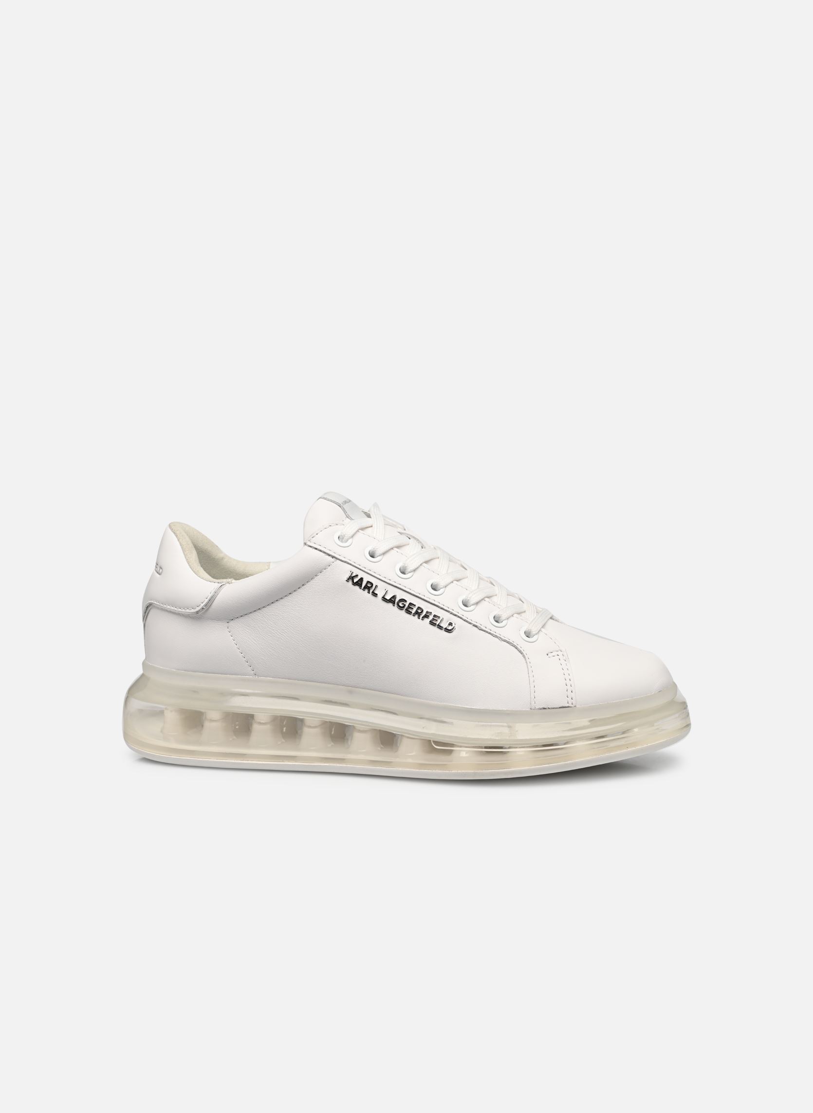 Zapatillas bajas Kapri Kushion Lo Lace Shine hombre blanco Karl Lagerfeld Zapatillas bajas Kapri Kushion Lo Lace Shine hombre blanco White Textured Lthr Mono
