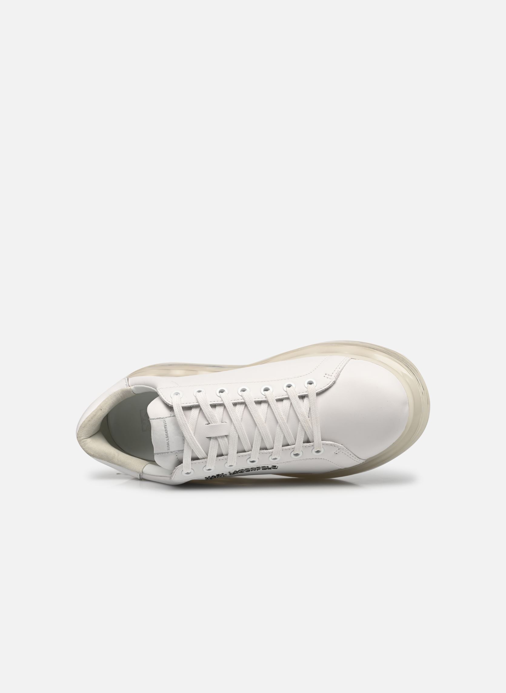 Zapatillas bajas Kapri Kushion Lo Lace Shine hombre blanco Karl Lagerfeld Zapatillas bajas Kapri Kushion Lo Lace Shine hombre blanco White Textured Lthr Mono