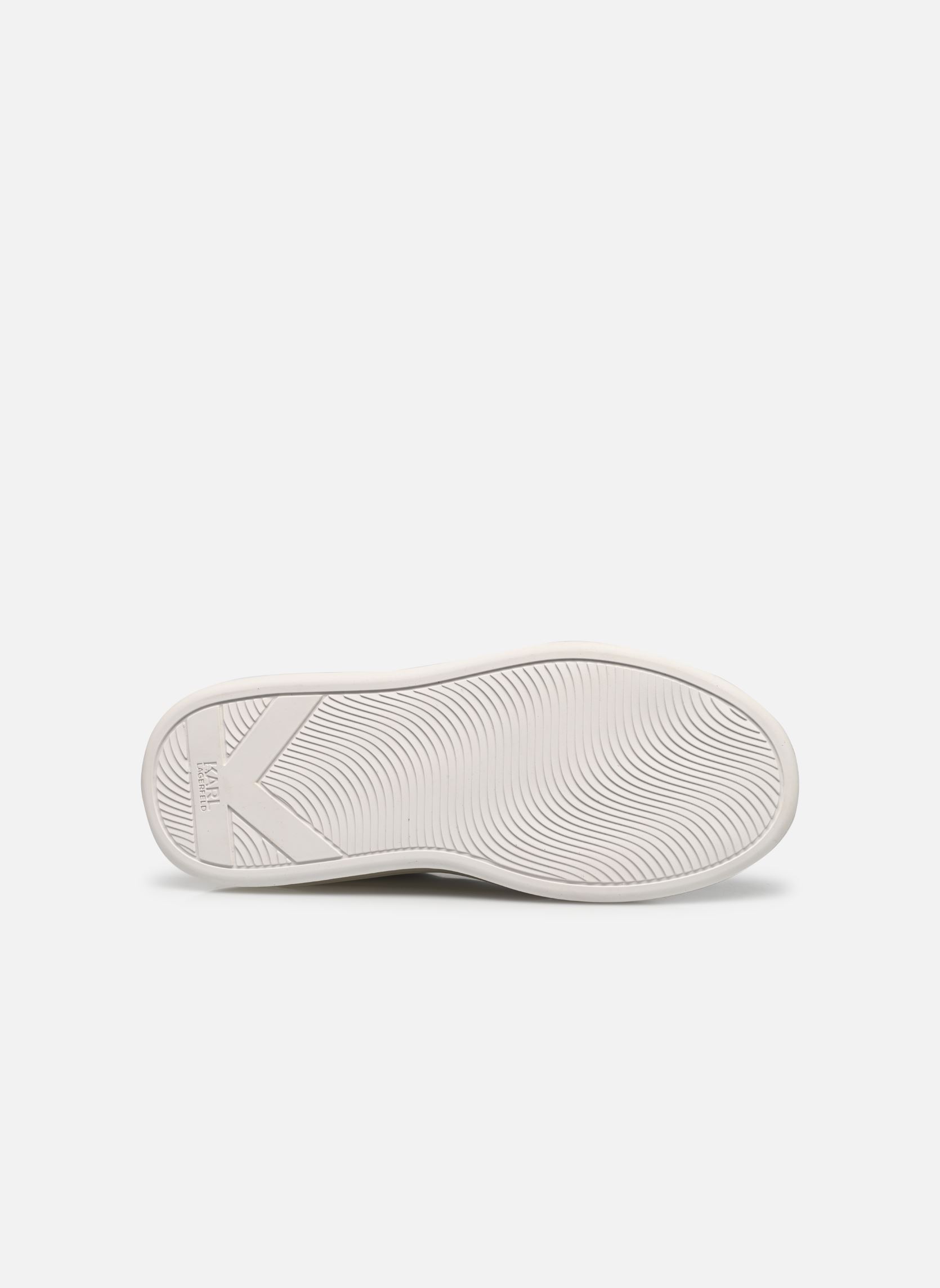 Zapatillas bajas Kapri Kushion Lo Lace Shine hombre blanco Karl Lagerfeld Zapatillas bajas Kapri Kushion Lo Lace Shine hombre blanco White Textured Lthr Mono