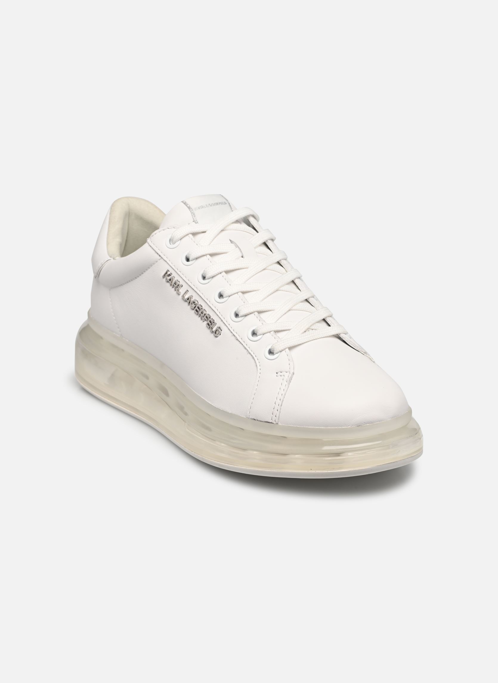 Zapatillas bajas Kapri Kushion Lo Lace Shine hombre blanco Karl Lagerfeld Zapatillas bajas Kapri Kushion Lo Lace Shine hombre blanco White Textured Lthr Mono